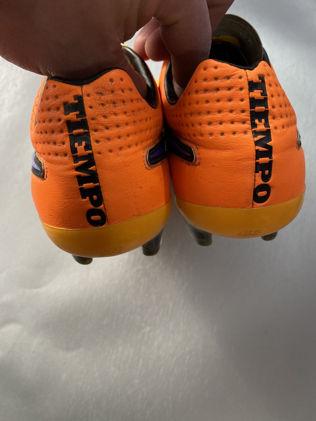 Nike Nike Tiempo Legend V FG Elite Orange Soccer Cleats US 7 Size US 7 / EU 40 - 6 Thumbnail