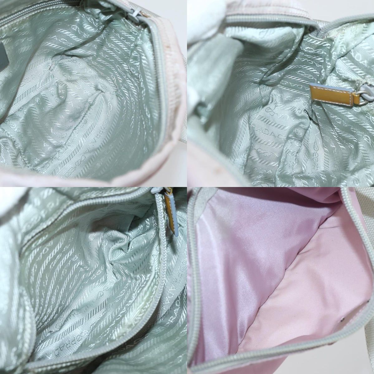 Prada PRADA Shoulder Bag Nylon Pink Silver Size ONE SIZE - 12 Thumbnail