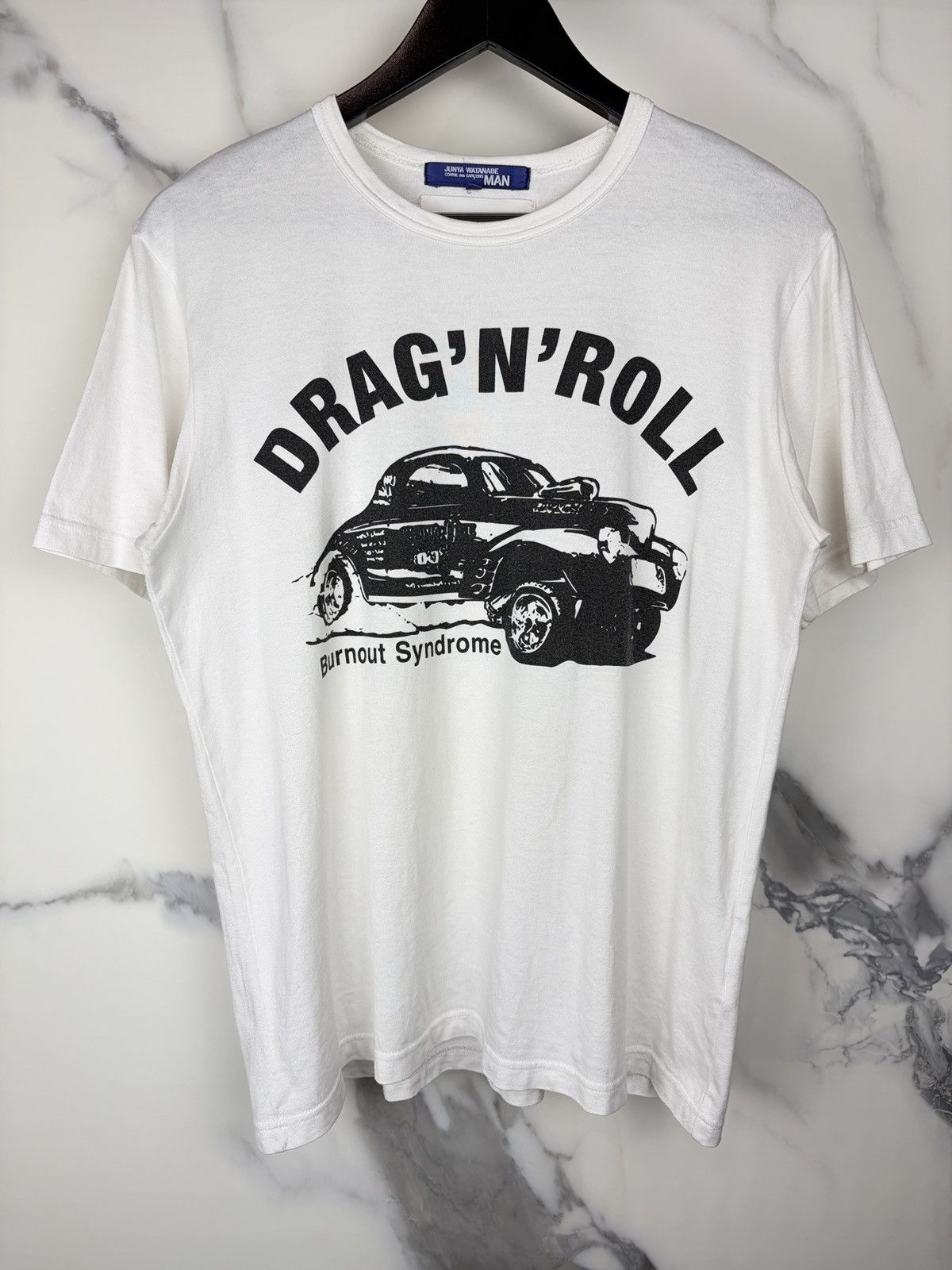 Junya Watanabe SS11 Junya Watanabe Drag N Roll Burnout Syndrome Tshirt Size US M / EU 48-50 / 2 - 1 Thumbnail