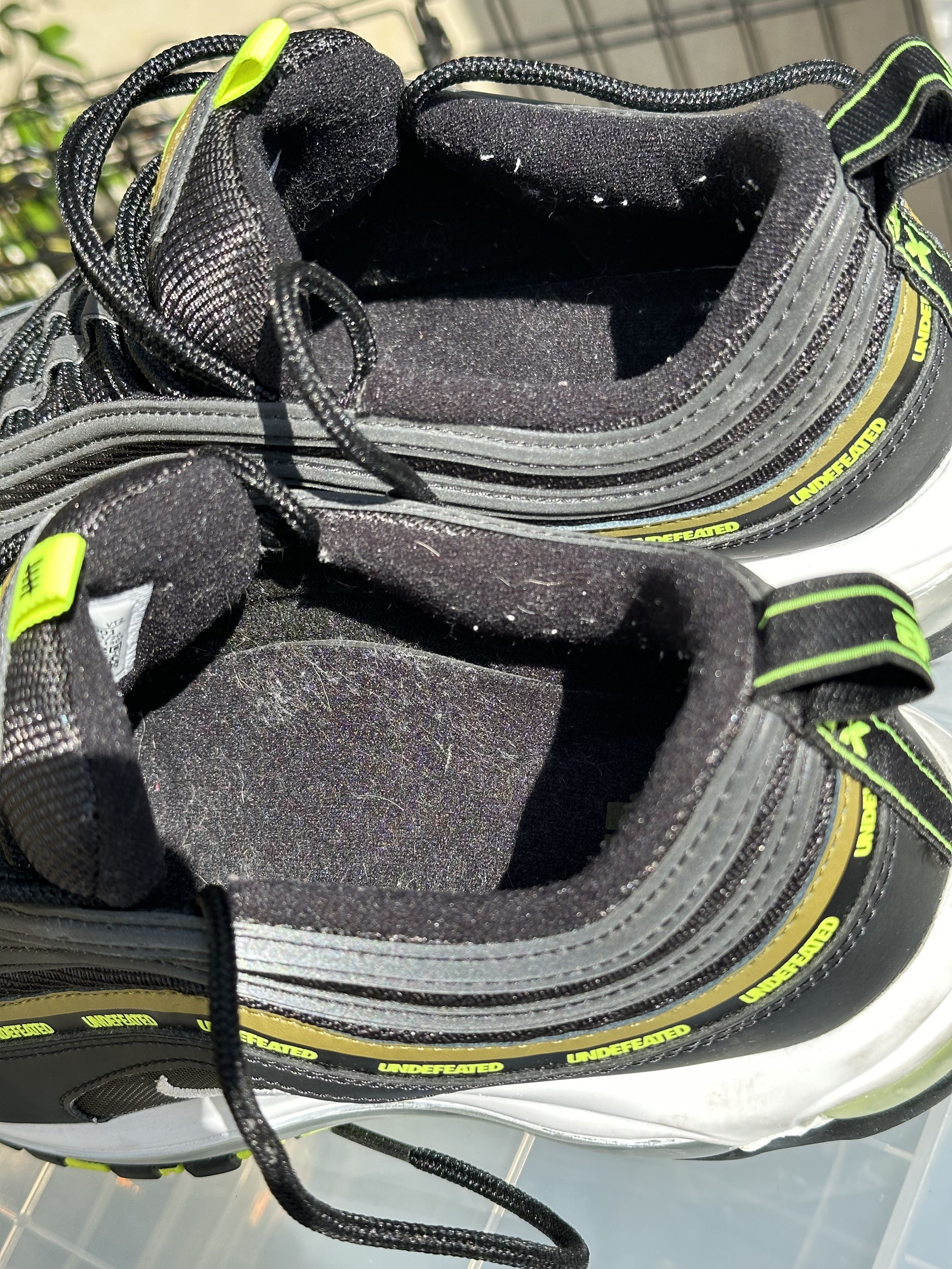 Nike × Undefeated Nike Air Max 97 Undefeated Black Volt Size US 10 / EU 43 - 8 Thumbnail