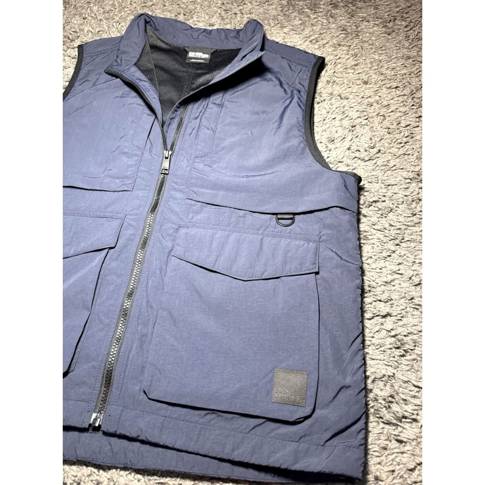 Jack Wolfskin VINTAGE Men’s Jack Wolfskin Lightsome Wander vest sleeveless jacket multi pocket Small Blue 3-in-1 Jacket Pockets Mens S Size US S / EU 44-46 / 1 - 2 Thumbnail