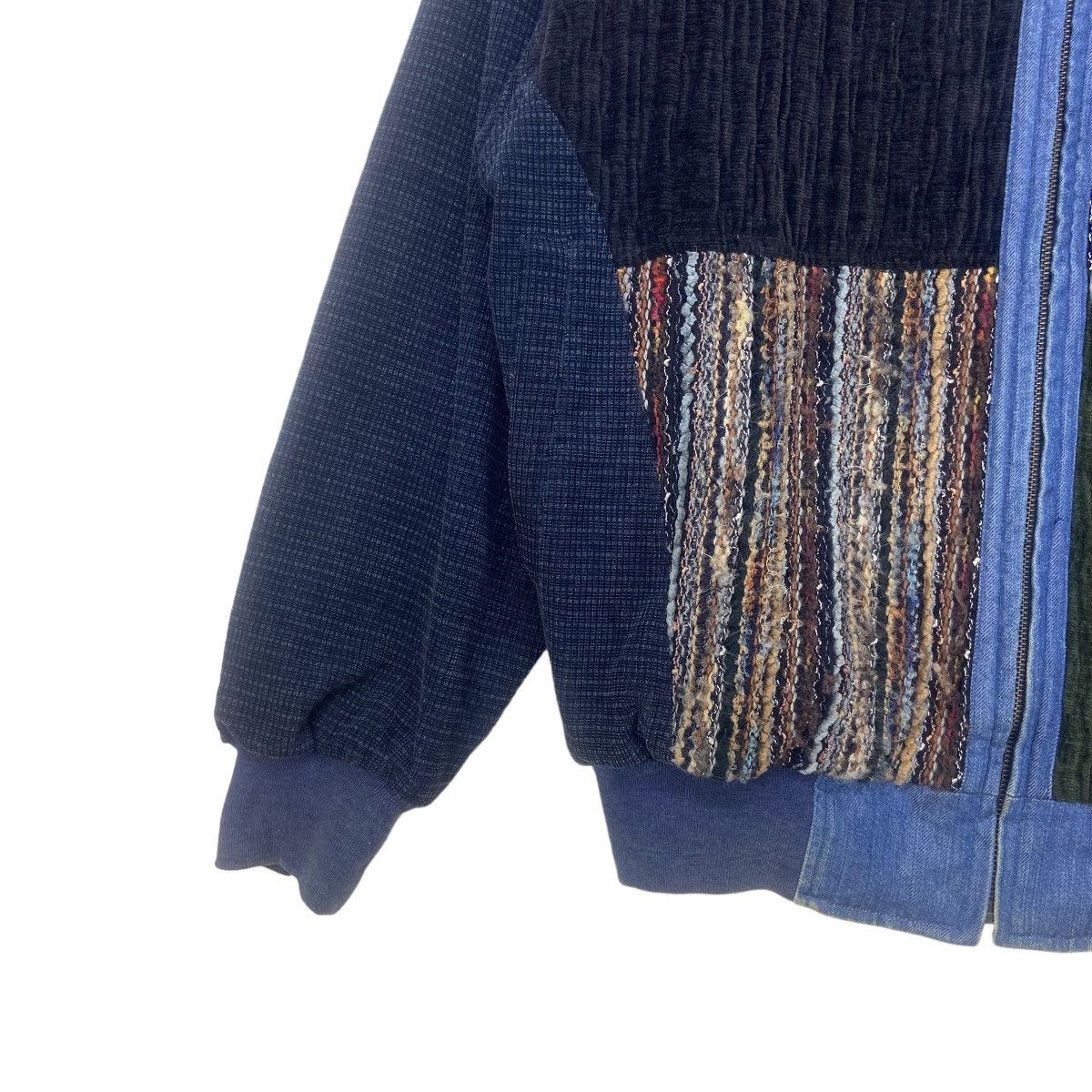 Designer × Japanese Brand Vintage Japanese Brand Prio Alegre Patchwork Jacket Size US M / EU 48-50 / 2 - 4 Thumbnail