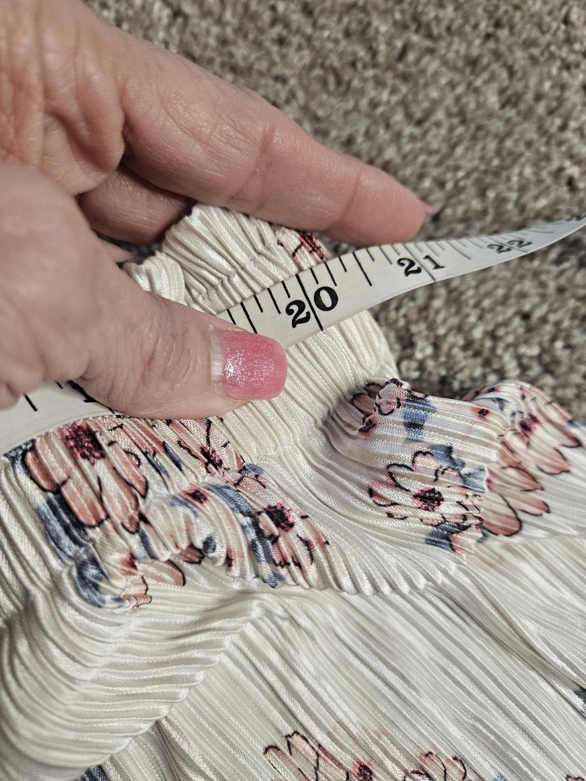 Designer Nwt Sadie & sage Floral Pleated High-Waisted Shorts #202 Size 28" / US 6 / IT 42 - 5 Thumbnail