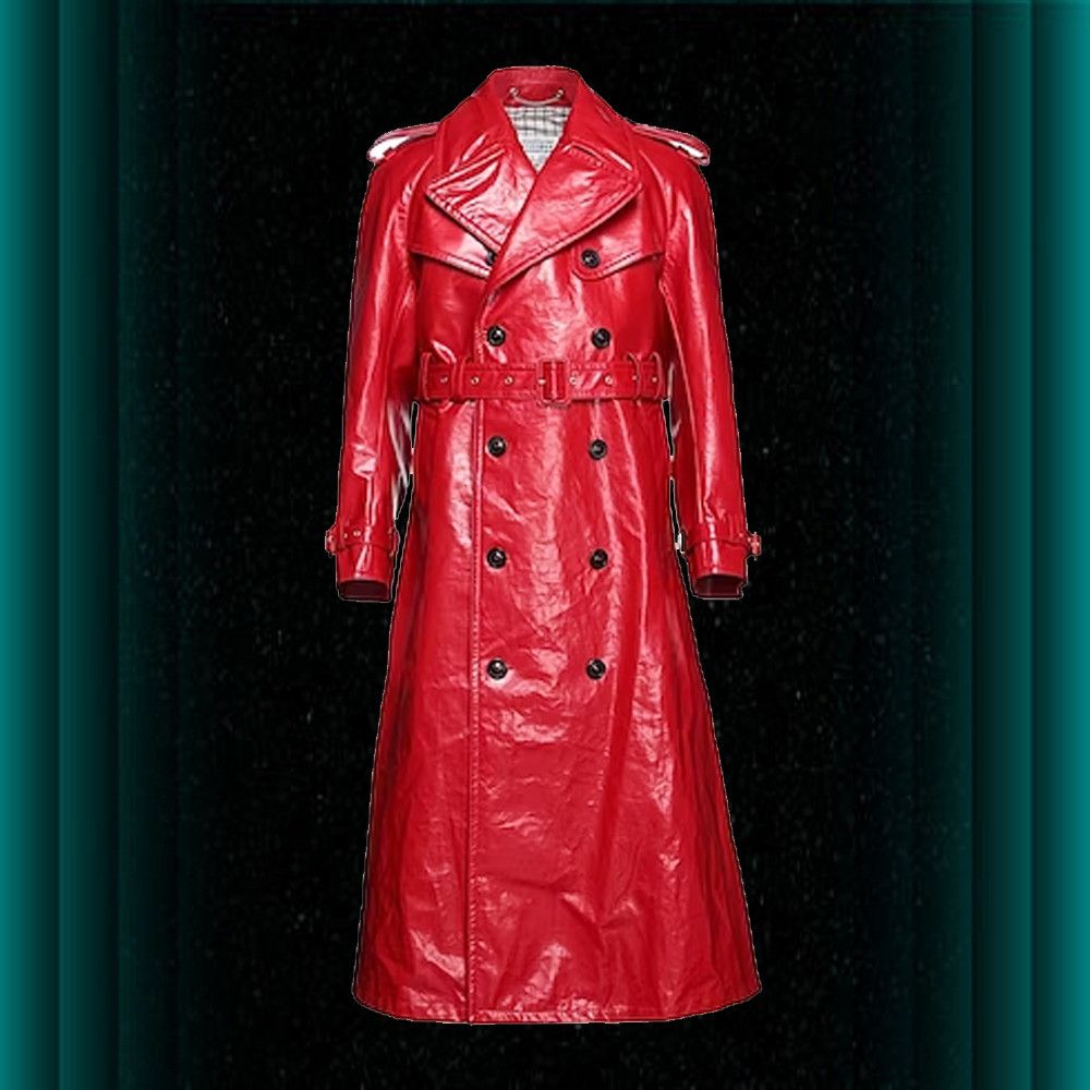 image of Maison Margiela O1Y0224 Coats In Red, Men's (Size Small)