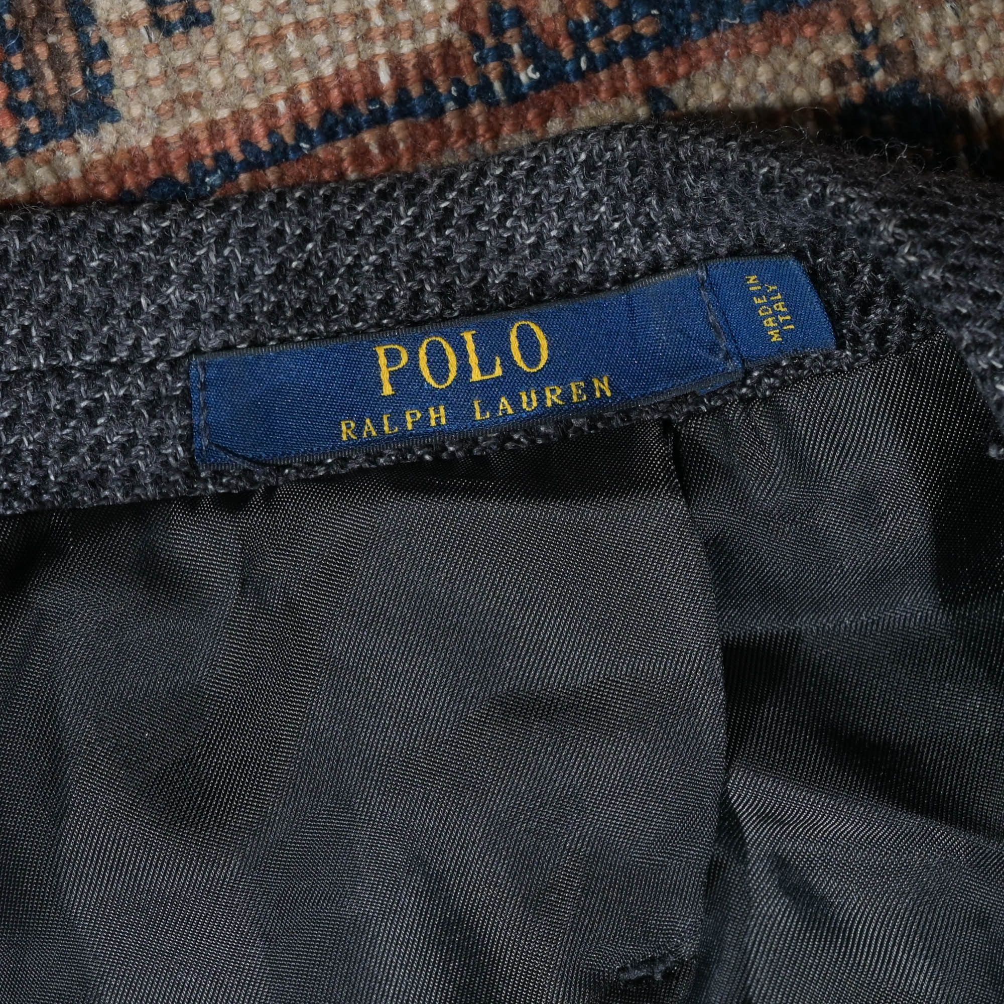 Polo Ralph Lauren Unconstructed Houndstooth Sport Coat Size 42R - 3 Thumbnail