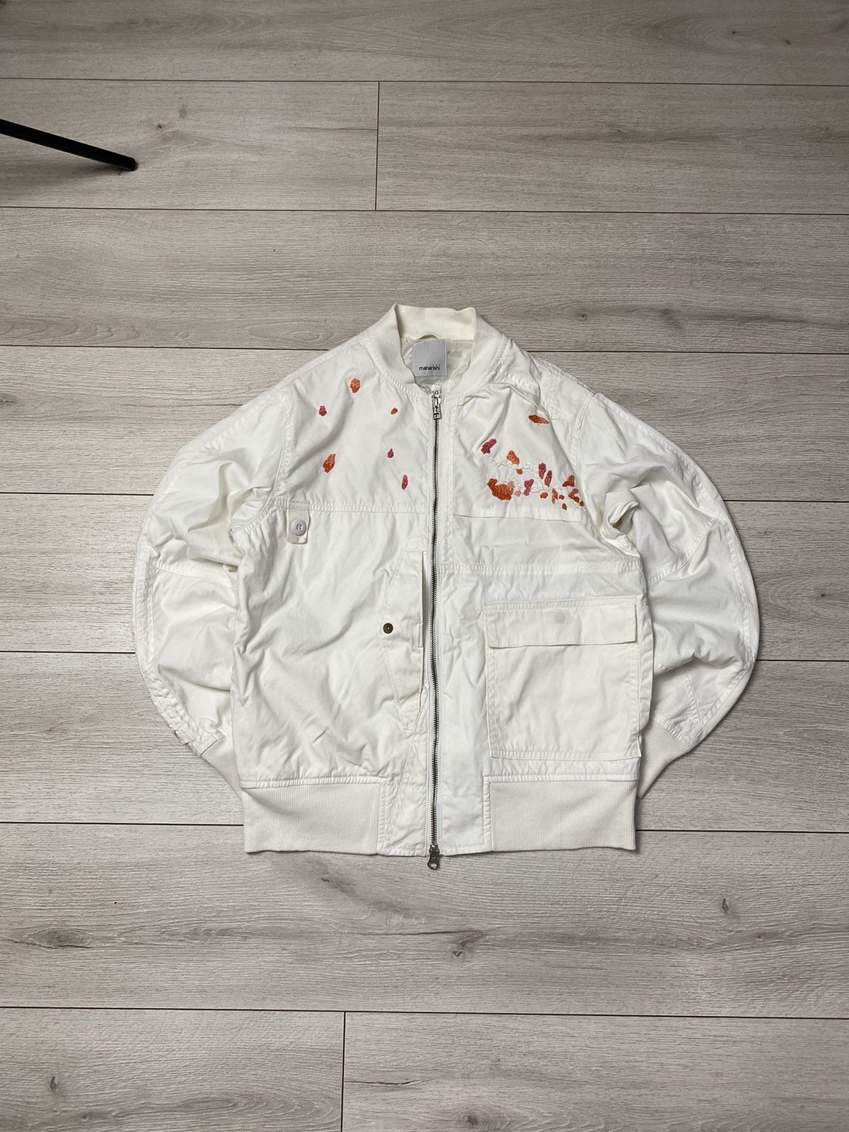Bomber Jacket Maharishi Upcycled Jacket Maharishi Clothing Flight 