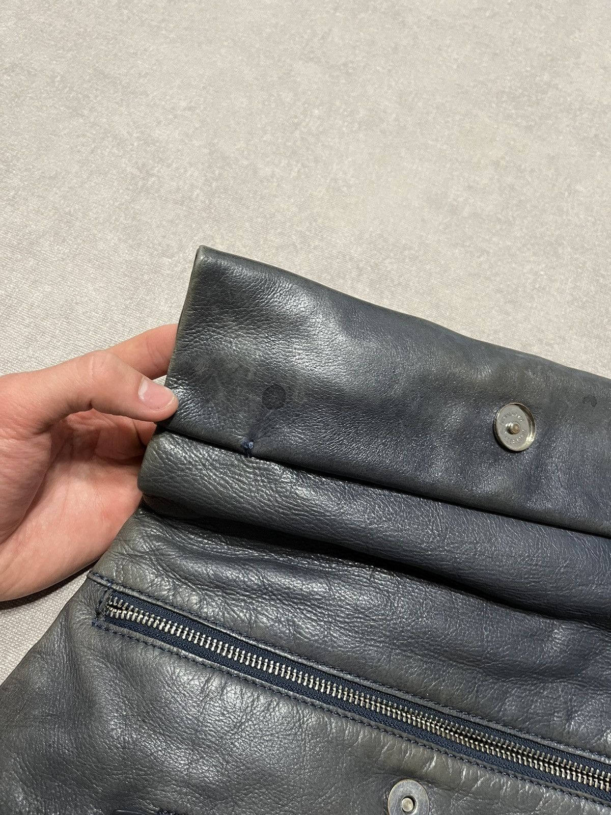Max Mara Max&co Womens Leather Backpack Bag Vintage Y2K Handle Mara Size ONE SIZE - 13 Thumbnail