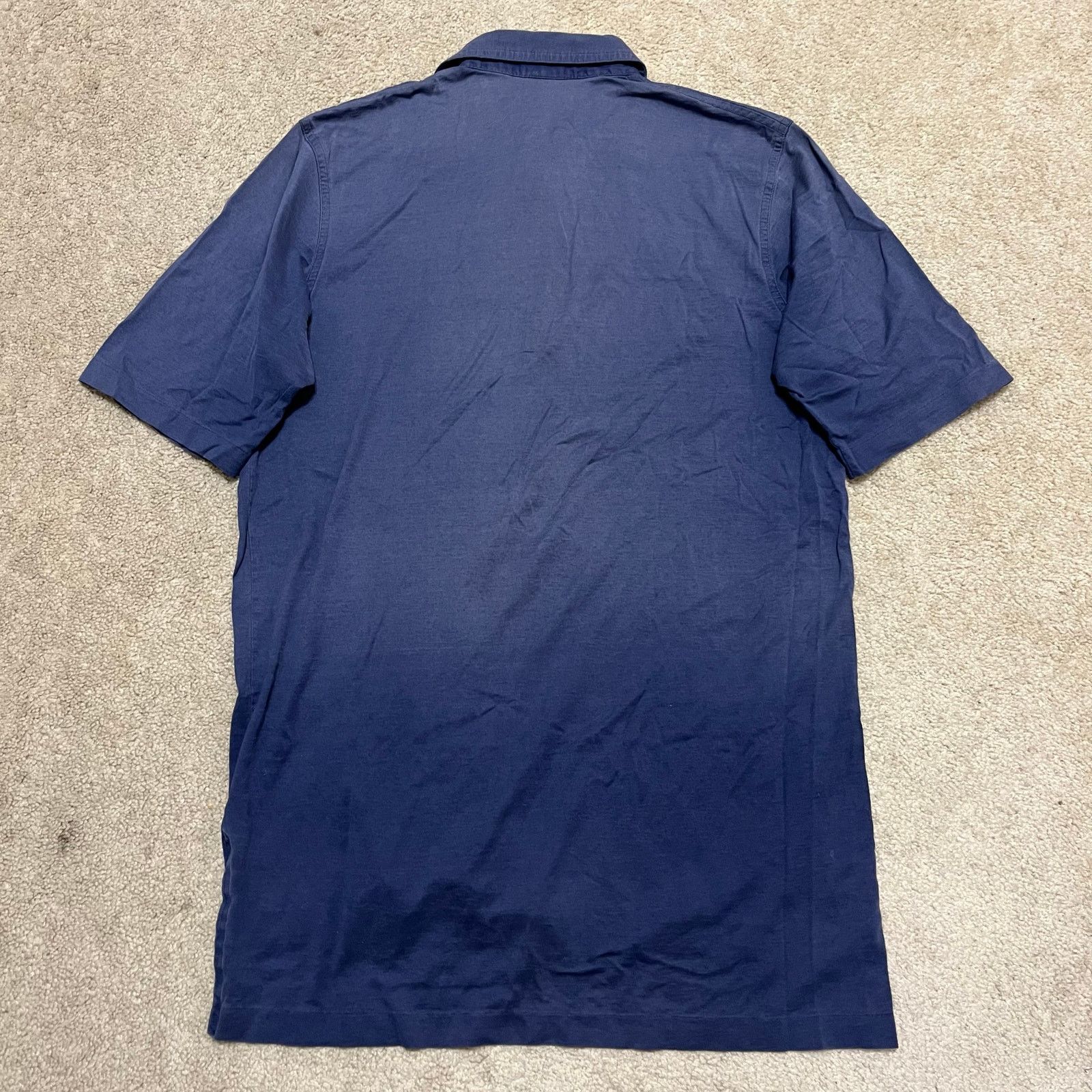 Lacoste Vintage Izod Lacoste Faded Blue Polo Shirt XL Size US XL / EU 56 / 4 - 2 Thumbnail