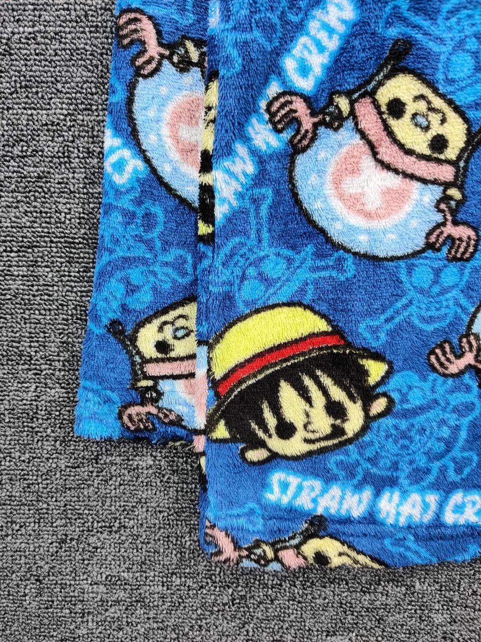 Cartoon Network Vintage One Piece Straw Hat Crew Fleece Shirt Size US M / EU 48-50 / 2 - 4 Thumbnail