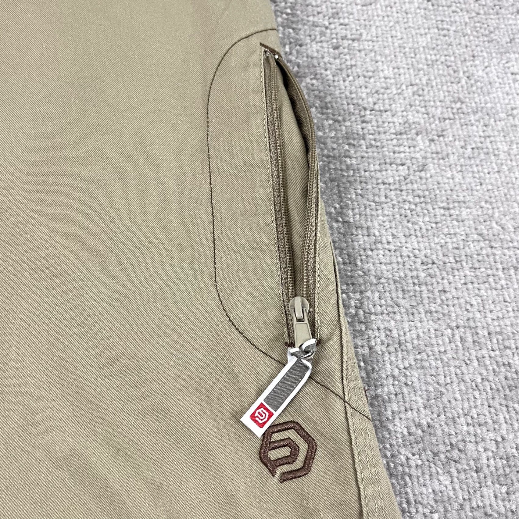 Vintage OP Ocean Pacific Pants Men 32 x 32 Brown Straight Cargo Beach Surfer Y2K 5-Pocket Design Regular Rise High Inseam 32 Tan Brown? Size US 32 / EU 48 - 6 Thumbnail