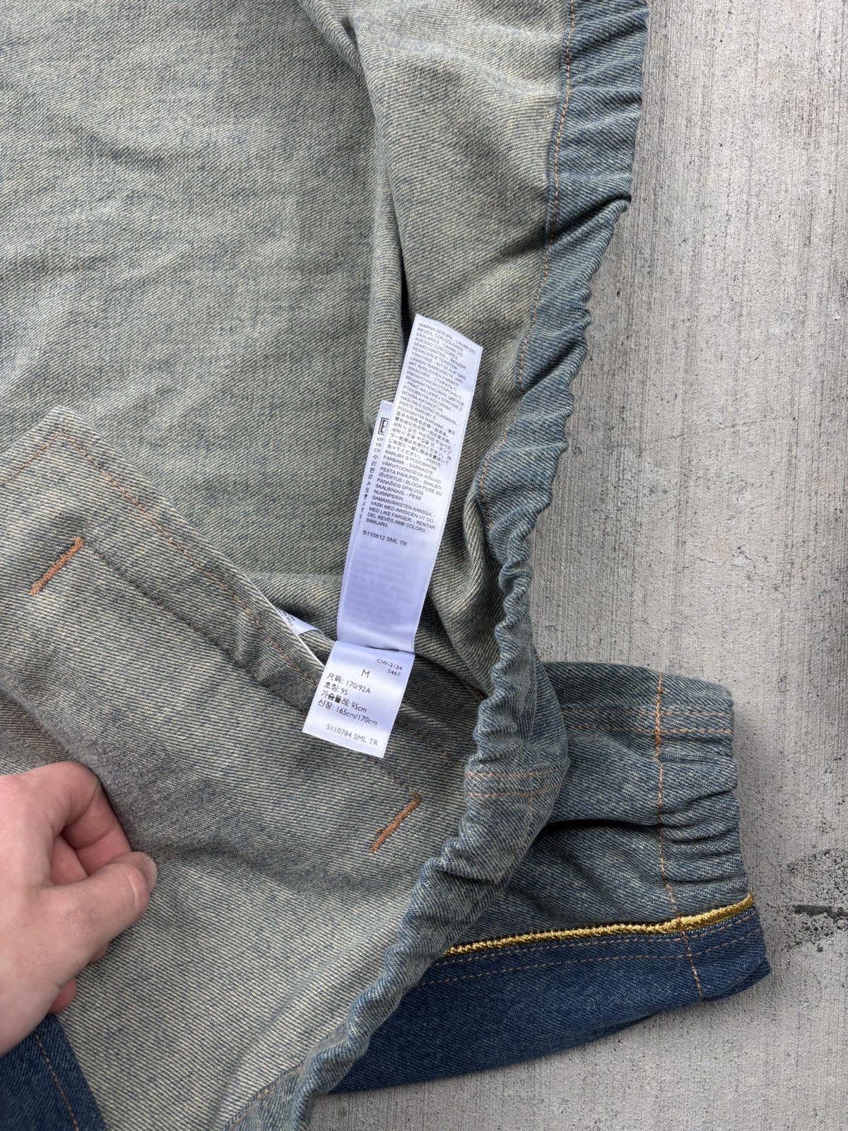 DENIM TEARS × Levi's Denim Tears x Levis Two Tone Jacket Size US M / EU 48-50 / 2 - 11 Thumbnail