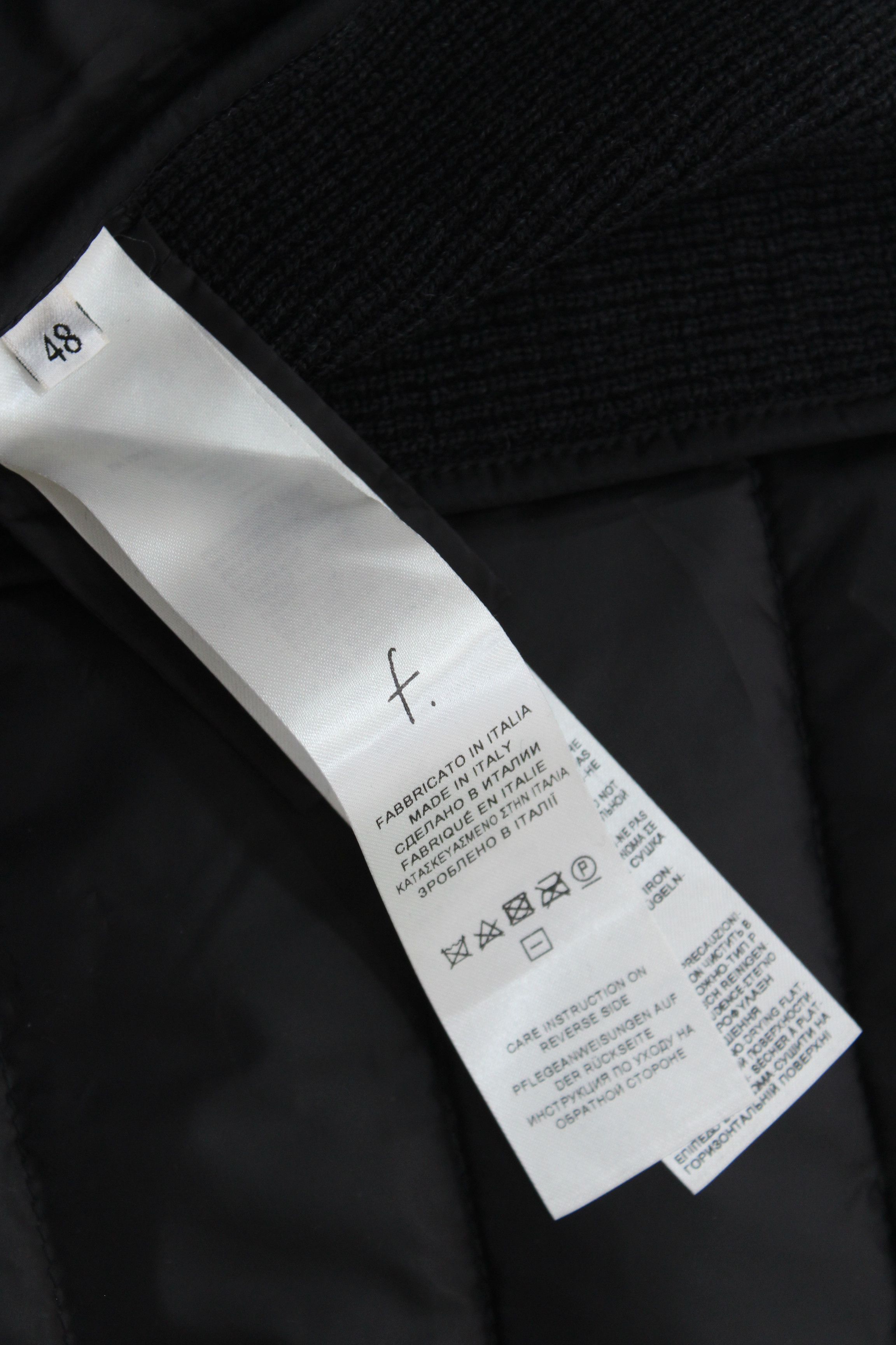 Other Falconeri Merino Wool & Down Hybrid Gilet Black - Size 48 M Size US M / EU 48-50 / 2 - 13 Thumbnail