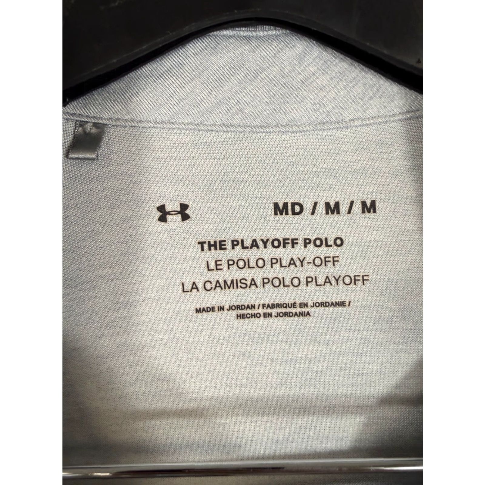 Under Armour Under Armour Playoff Polo Golf Shirt Mens M Gray Stretch Embroidered Logo Shirt Size US M / EU 48-50 / 2 - 7 Thumbnail