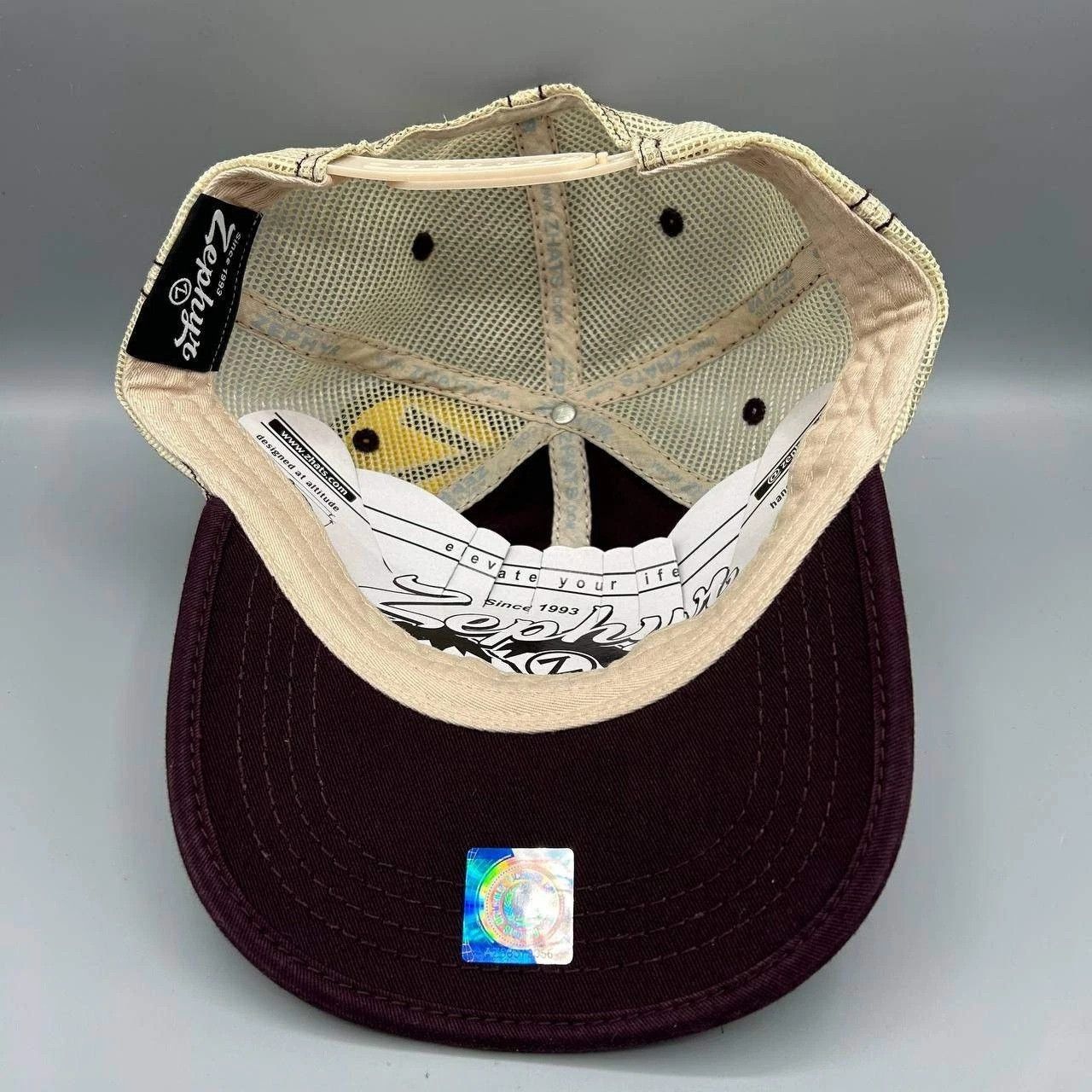 Zephyr Vintage Arizona State Sun Devils Trucker Hat NCAA Snap Back Size ONE SIZE - 2 Thumbnail