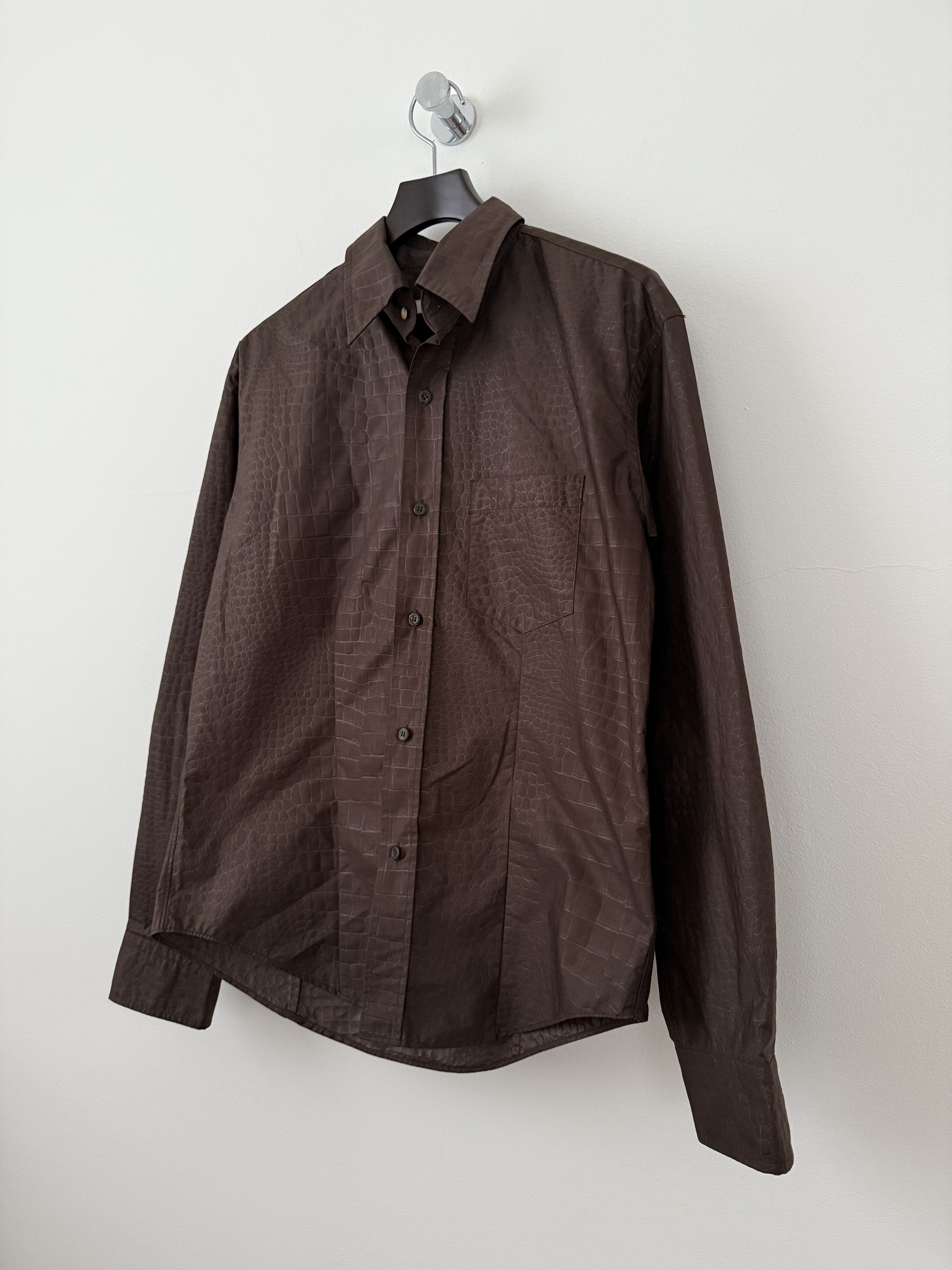 Yoshiyuki Konishi Textured Button Up Shirt Size US S / EU 44-46 / 1 - 4 Thumbnail