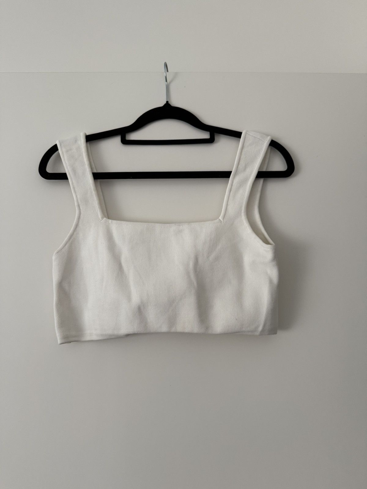 Shona Joy Shona Joy - White Crop Top Size M / US 6-8 / IT 42-44 - 1 Thumbnail