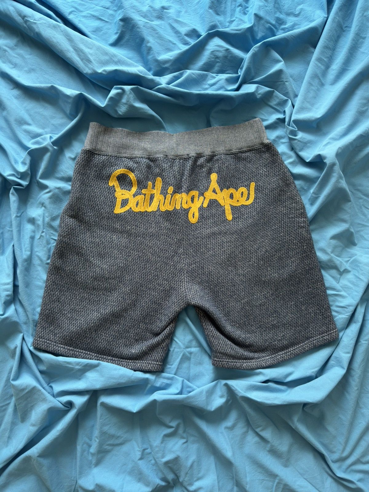 Bape Bape champion shorts Blue navy Size US 34 / EU 50 - 4 Thumbnail