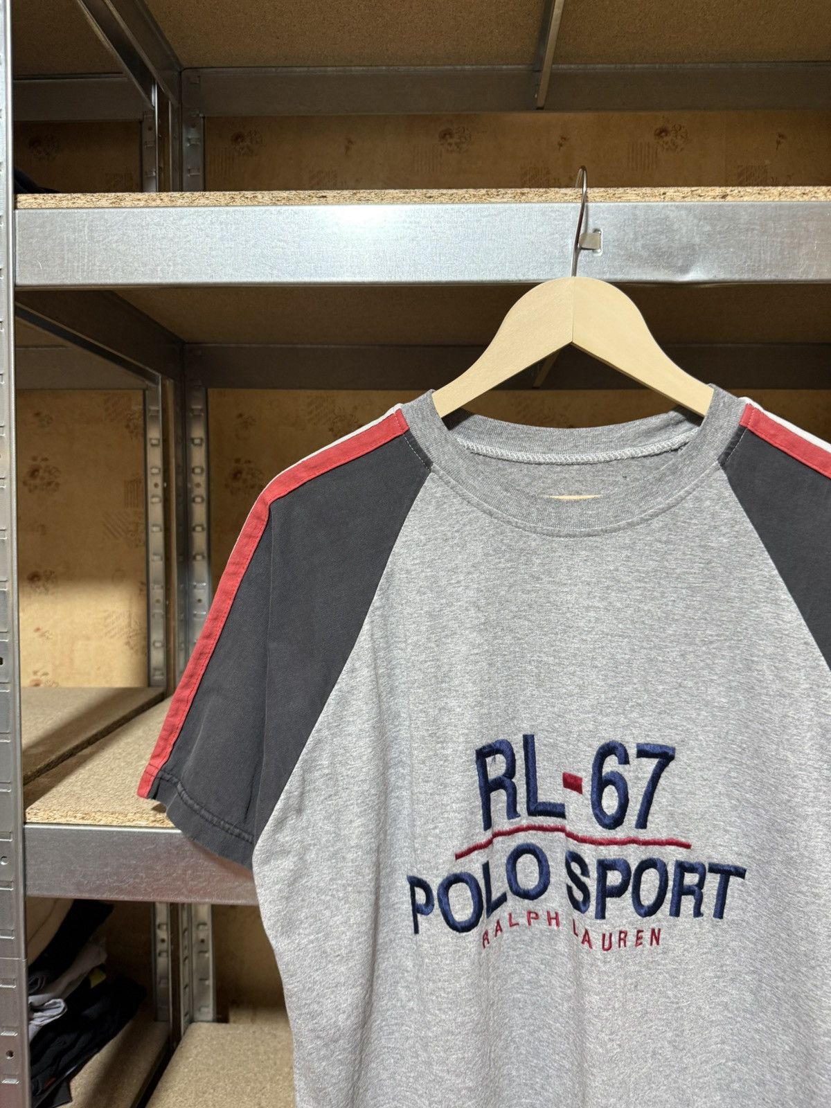 Polo Ralph Lauren × RRL Ralph Lauren × Rugby Ralph Lauren Vintage RL-67 Polo Sport Ralph Lauren PRL T-Shirt Y2K Size US XL / EU 56 / 4 - 3 Thumbnail