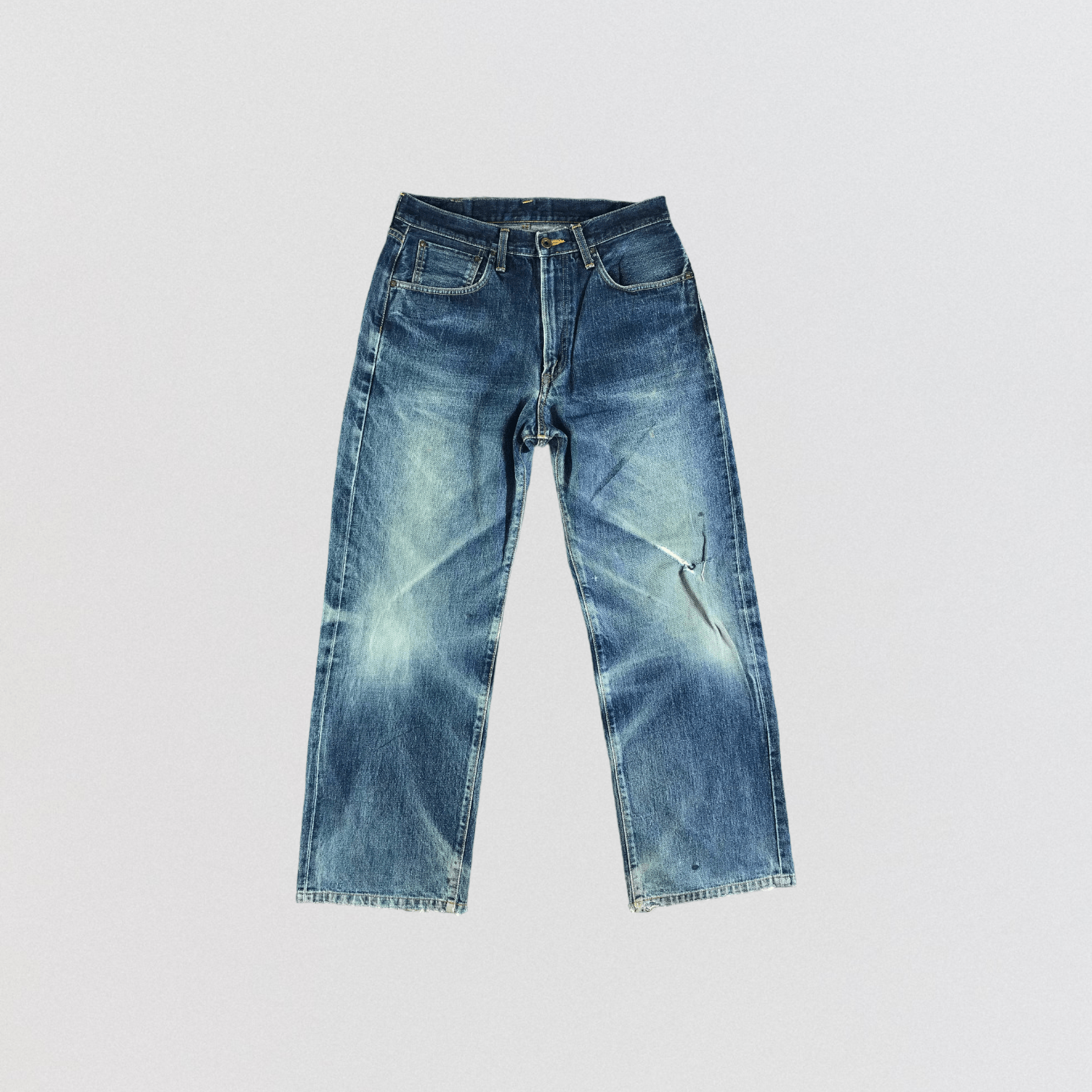 Edwin Vintage Blue Wash Edwin 505 Selvedge Jeans-JM3680 Size US 32 / EU 48 - 1 Thumbnail