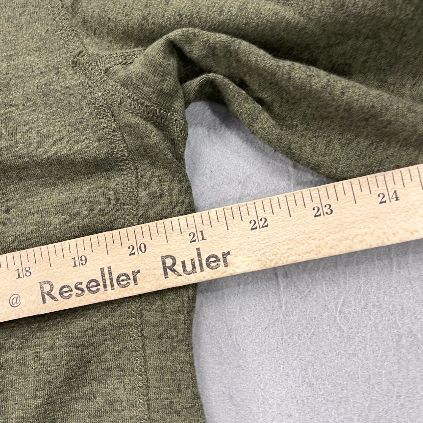 Rag & Bone Rag & Bone Shirt Mens L Green Cotton Henley Tee Long Sleeve Standard Issue Size US L / EU 52-54 / 3 - 7 Thumbnail