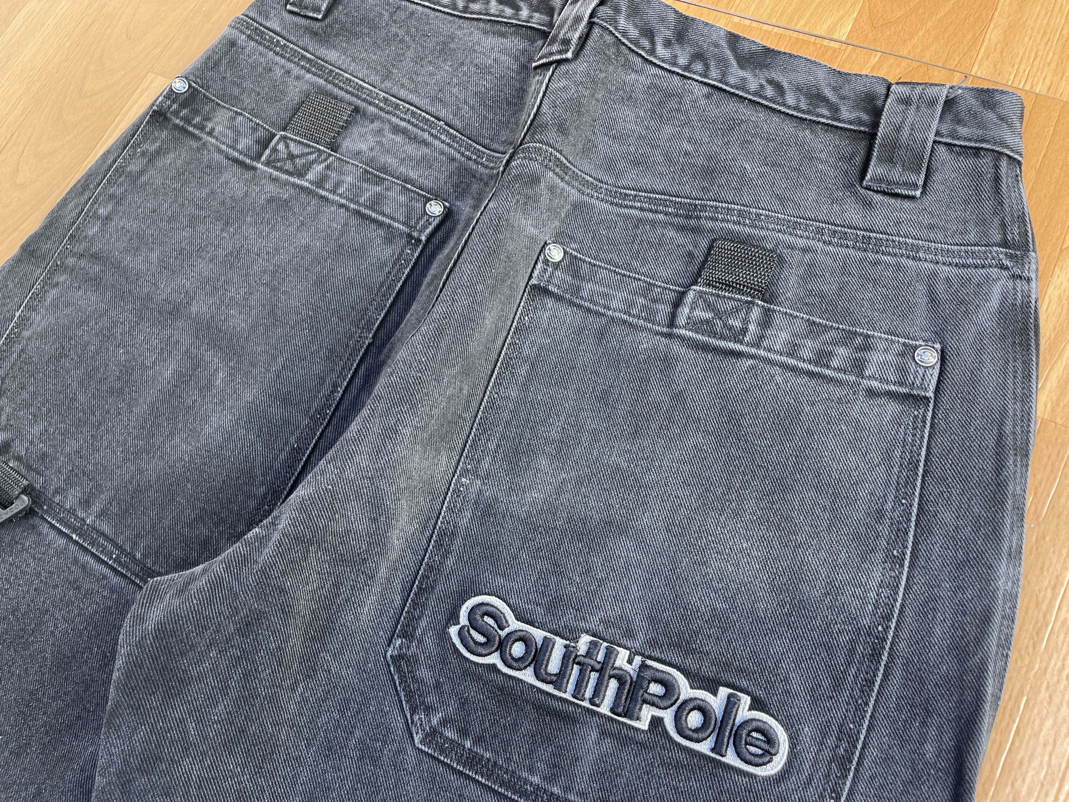 Southpole Southpole jeans, baggy vintage South Pole 90s hip hop Y2K 34 Size US 34 / EU 50 - 8 Thumbnail