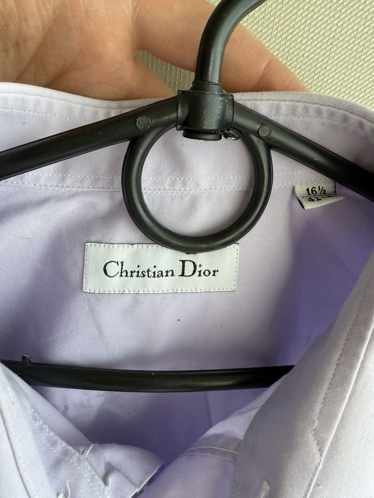 Dior Vintage Christian Dior Classic Shirt 16.5 Size US L / EU 52-54 / 3 - 2 Thumbnail