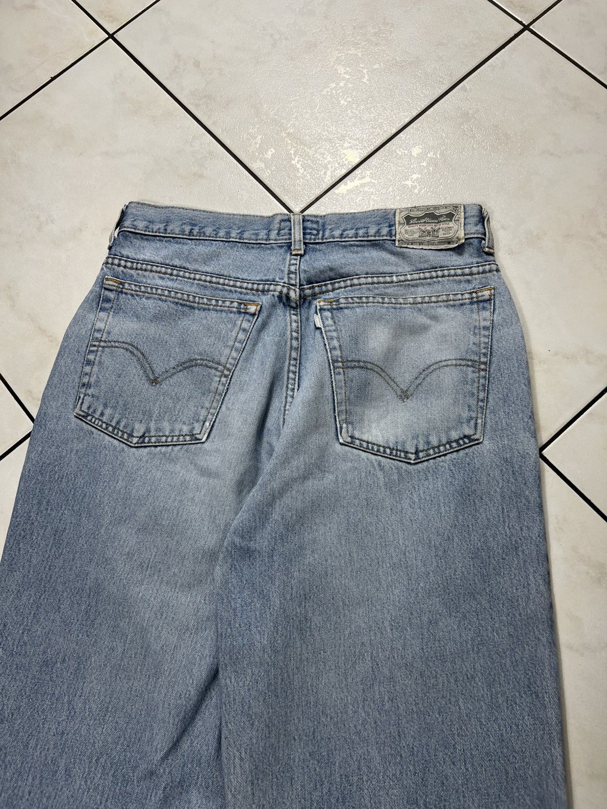 Levi's Vintage 90s Levi’s washed casual jeans y2k silver tab pants Size US 32 / EU 48 - 10 Thumbnail