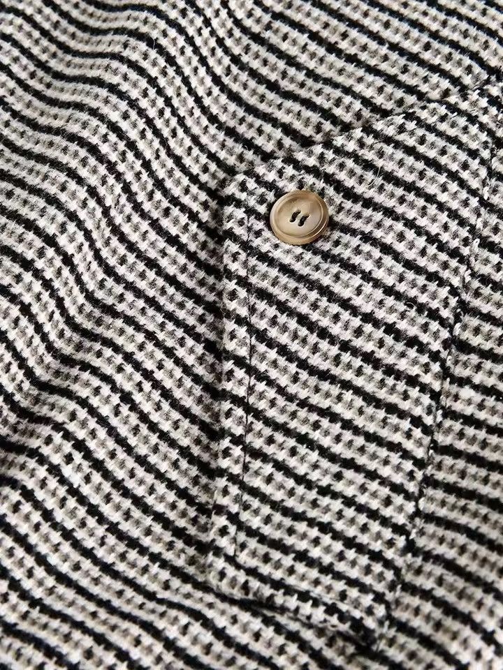 Other Plaid Streetwear Vintage Style Loose Hooded Button Jacket Size US M / EU 48-50 / 2 - 3 Thumbnail