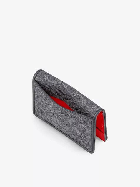 Christian Louboutin o1w1db10725 Card Holders in Black Size ONE SIZE - 2 Thumbnail