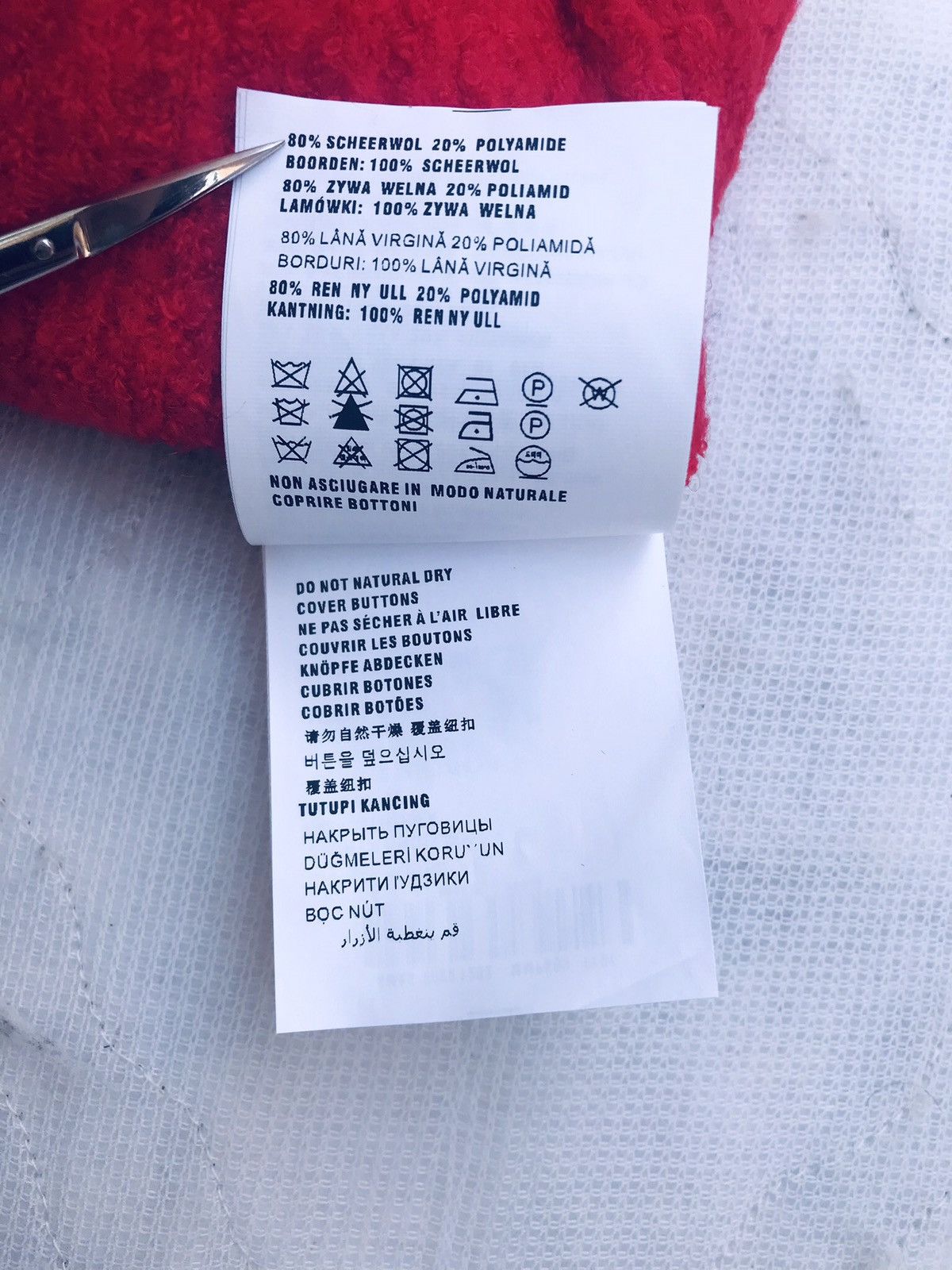 Miu Miu MIU MIU Red Knit Pull Over Short Sleeve Wool Sweater Top Size XS / US 0-2 / IT 36-38 - 17 Thumbnail