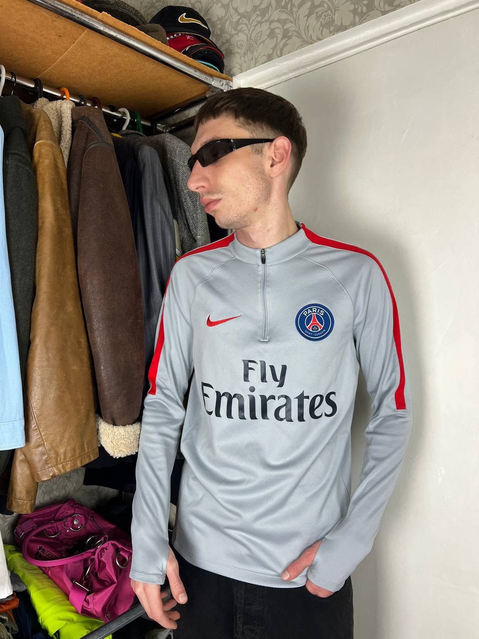 Nike Blokecore Nike PSG PARIS SAINT GERMAIN SWEATSHIRT jersey Size US M / EU 48-50 / 2 - 1 Thumbnail