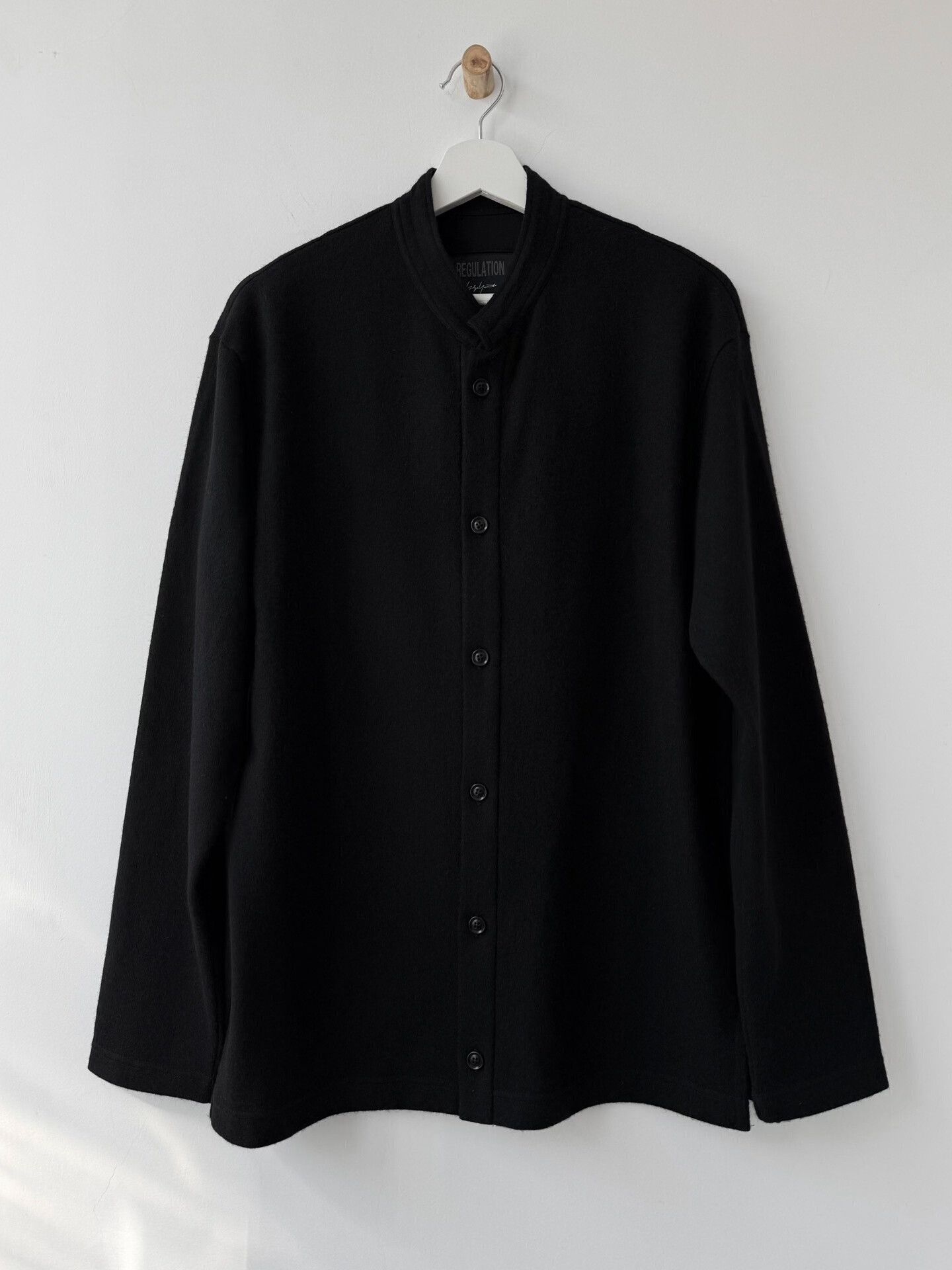 Yohji Yamamoto yohji yamamoto black wool jacket Size US L / EU 52-54 / 3 - 1 Thumbnail