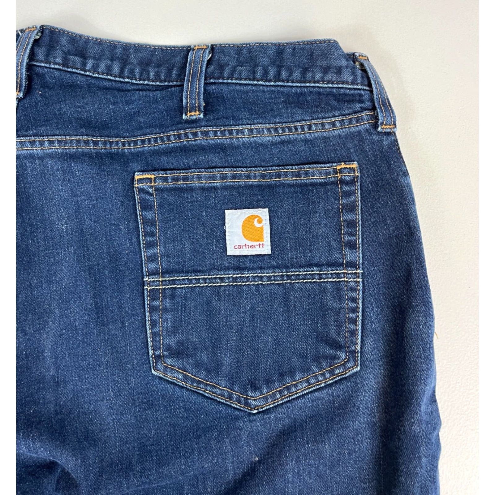 Carhartt Carhartt Jeans Force Extremes Relaxed Fit 40x30 Mens Jeans Blue Denim Size 40x30 Tapered Leg Regular Rise Mid 10-12in XS? Size US 40 / EU 56 - 6 Thumbnail