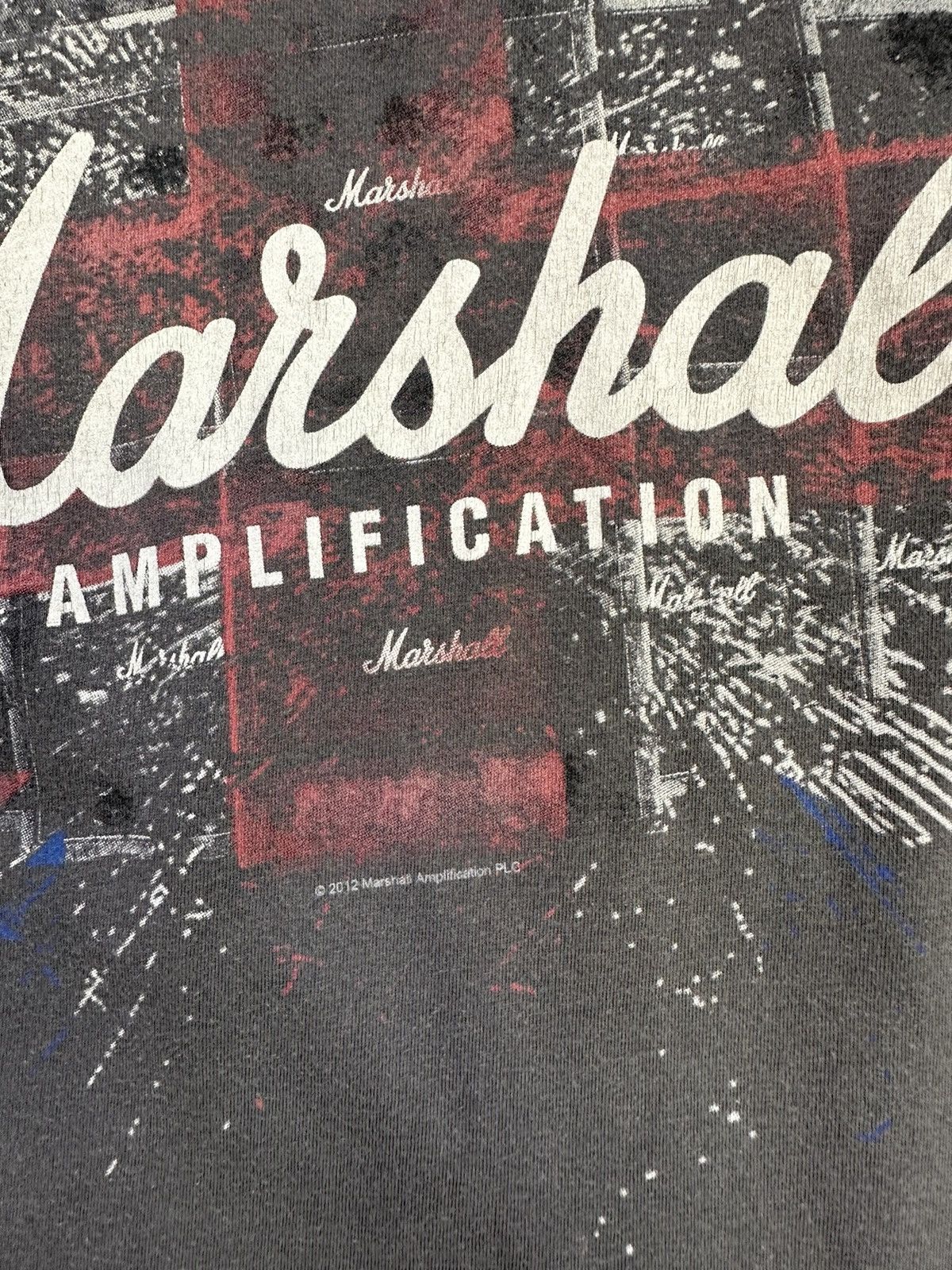 Band Tees × Vintage Men’s Marshall overprint logo tee Size US M / EU 48-50 / 2 - 6 Thumbnail