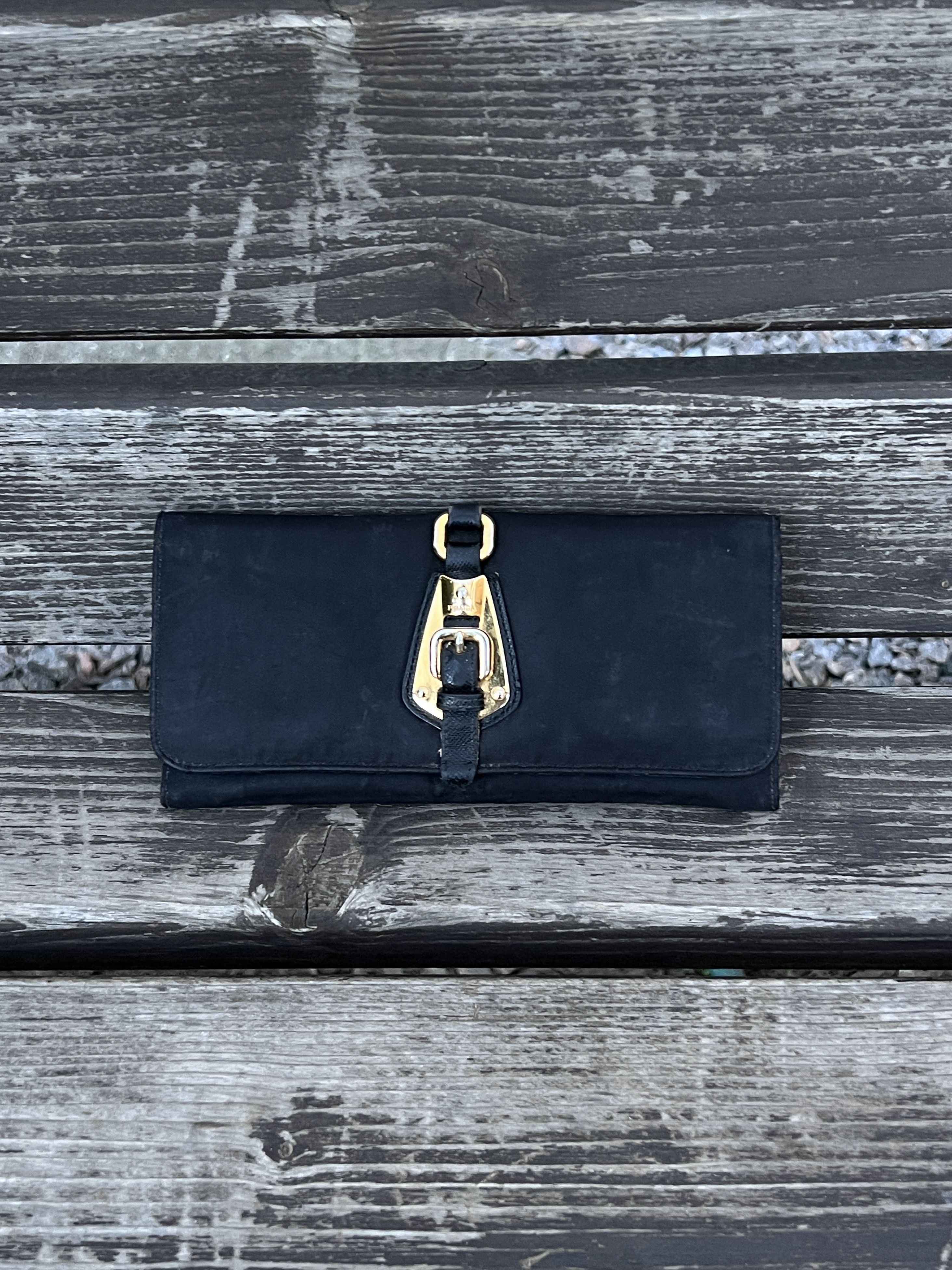 Prada Vintage Y2K Nylon Wallet