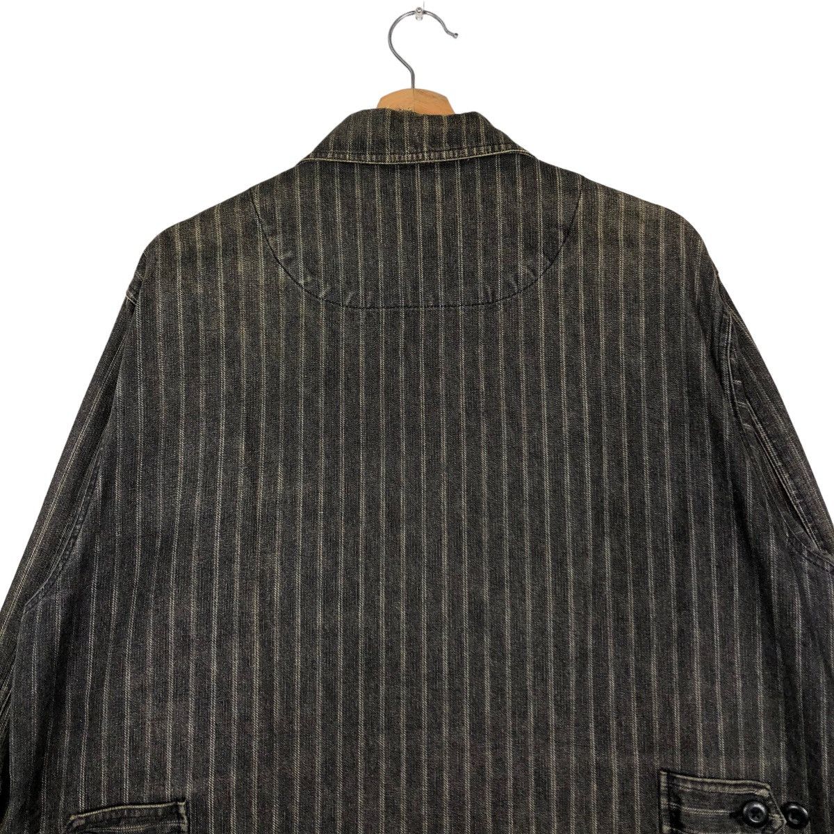 Japanese Brand 🔥Vintage Hickory Chore Jacket Airwalk Hybrid Issey Miyake Size US L / EU 52-54 / 3 - 9 Thumbnail