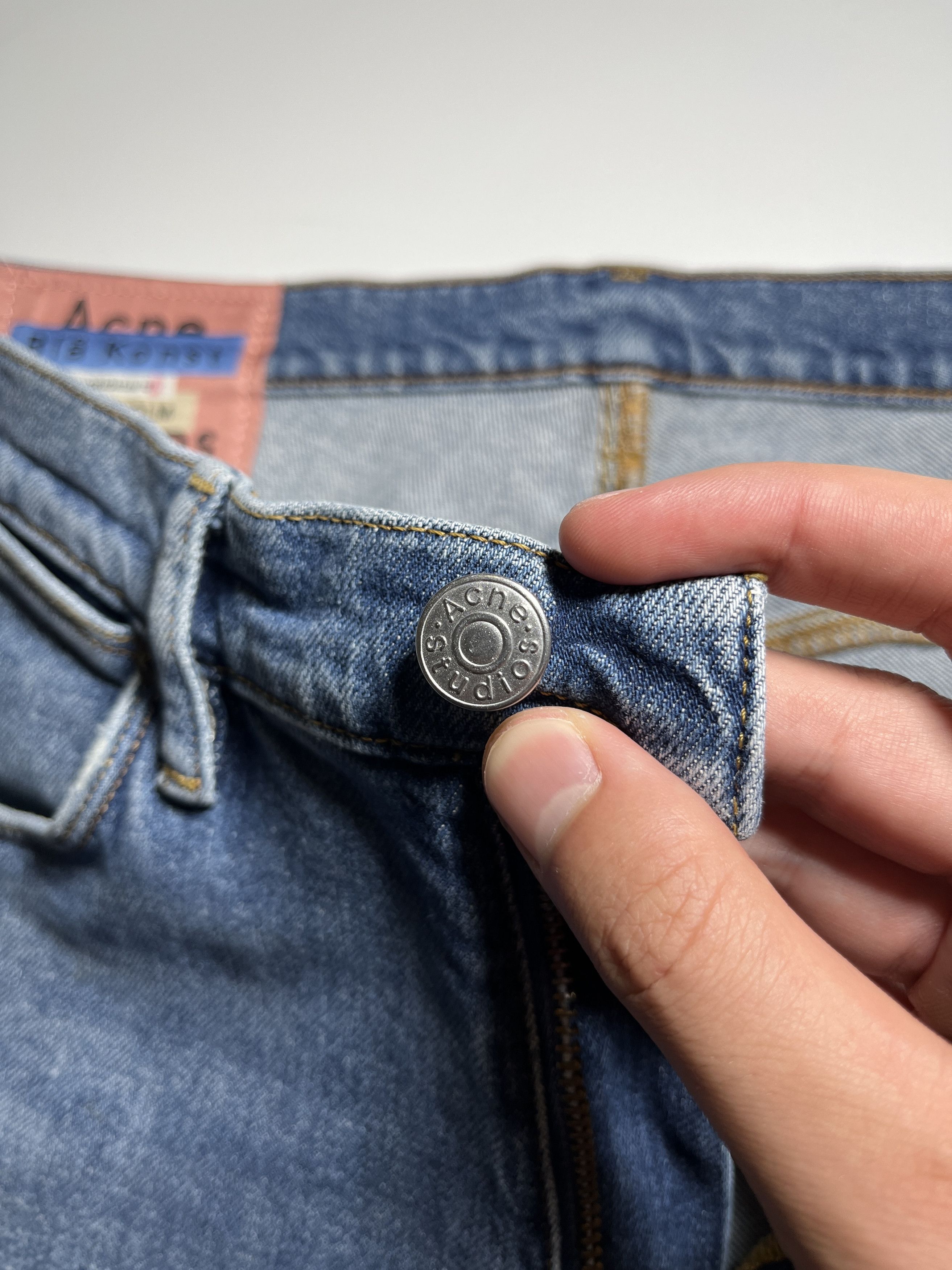 Acne Studios Acne Studios Bla Konst Slim Blue Jeans Pants Size 32 Size US 32 / EU 48 - 15 Thumbnail