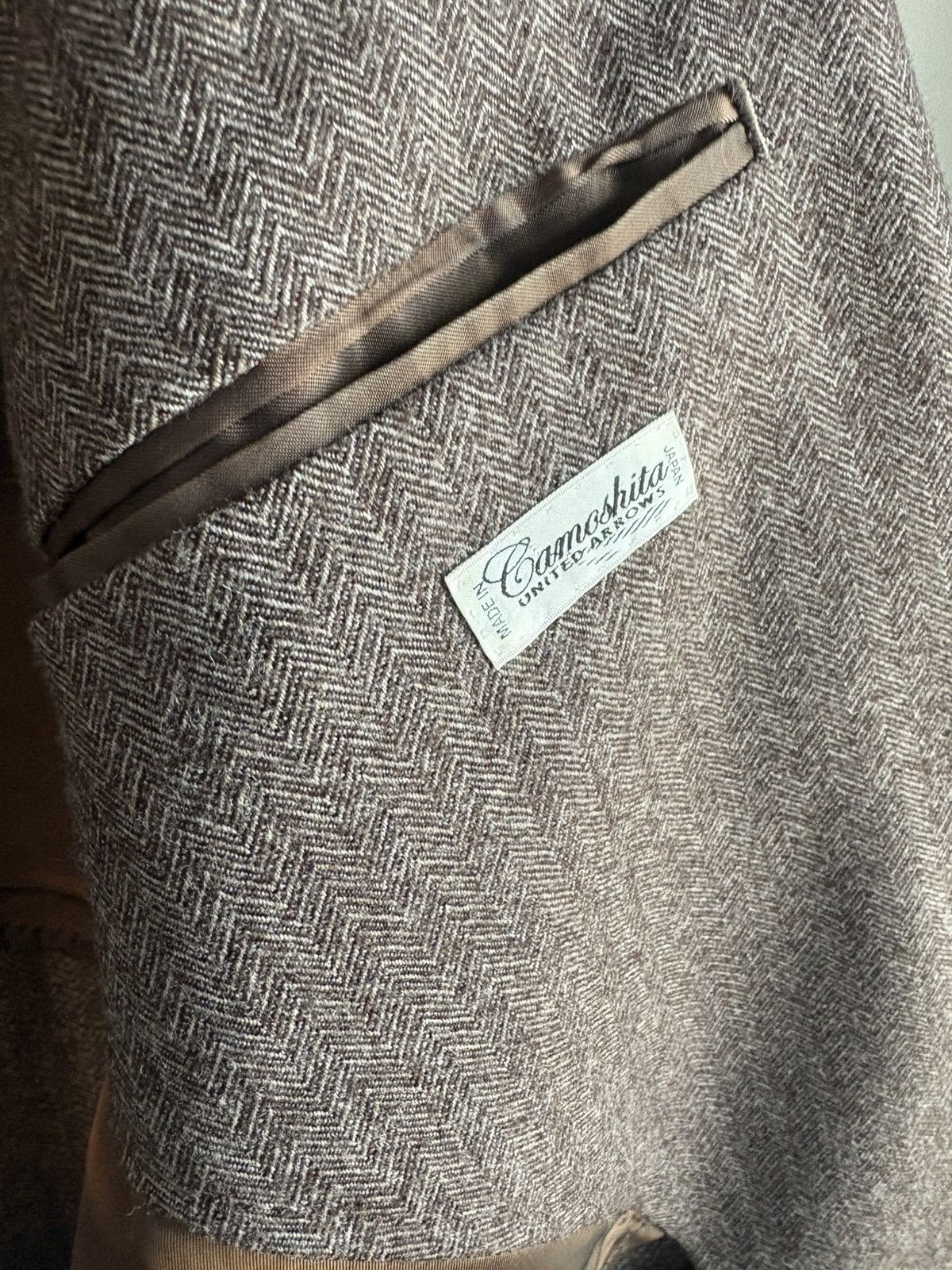 Camoshita Brown Camoshita suit 50r Size 40R - 5 Thumbnail