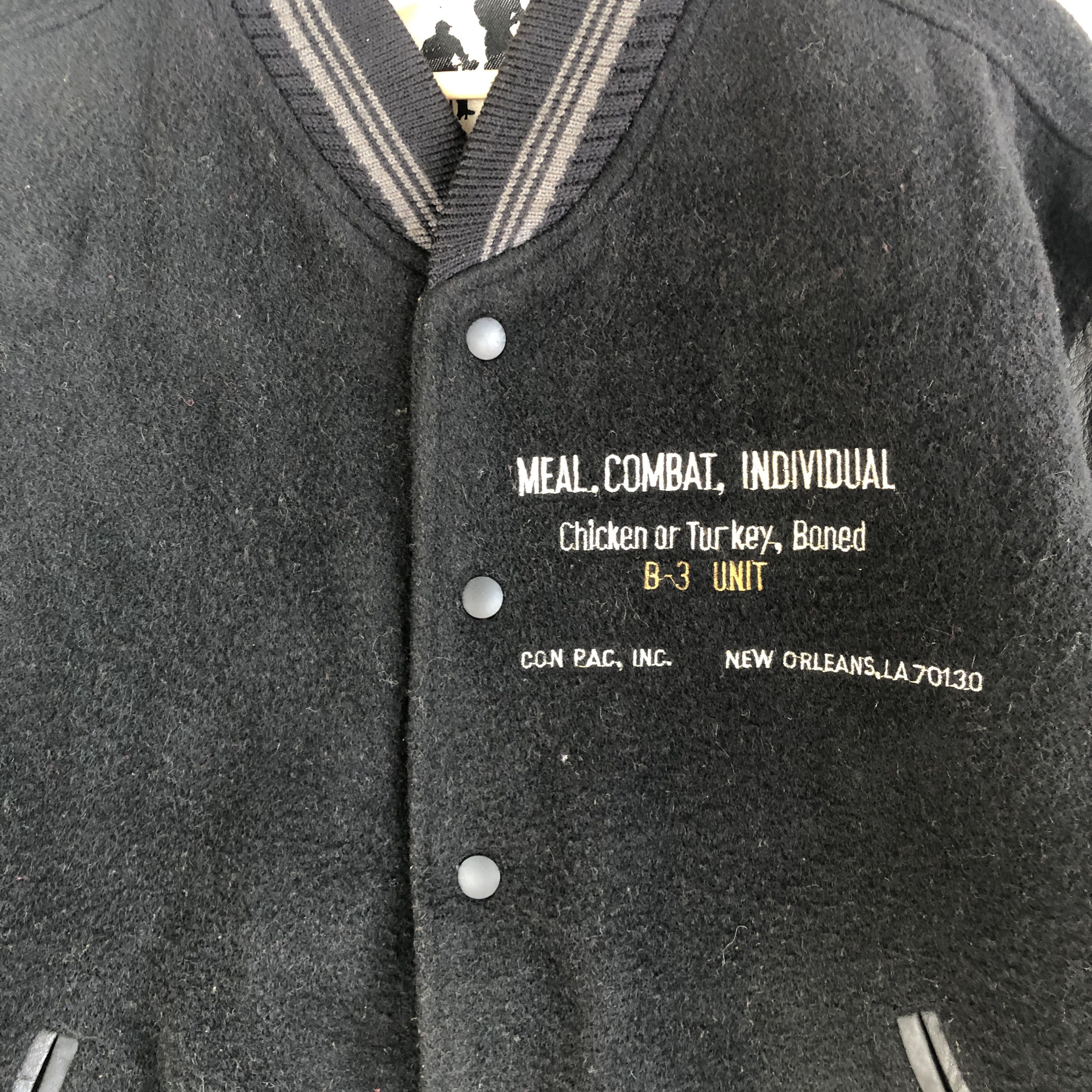 Japanese Brand Japanese 90s Varsity Jacket Letterman Leather Wool Jackets Size US L / EU 52-54 / 3 - 7 Thumbnail