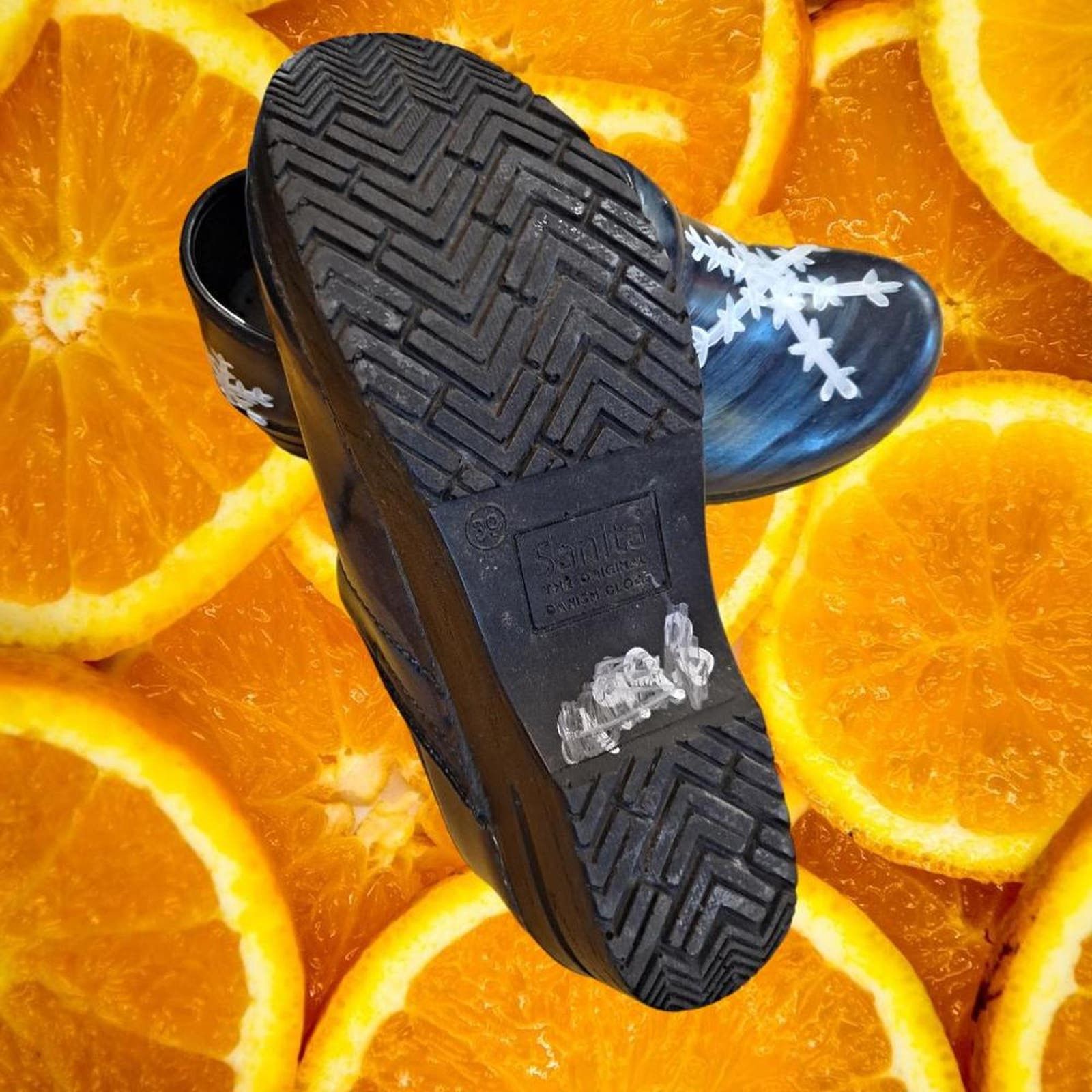 Other Sanita Black Snowflake Clog/Mule Size 39‎ Size US 8.5 / IT 38.5 - 7 Thumbnail