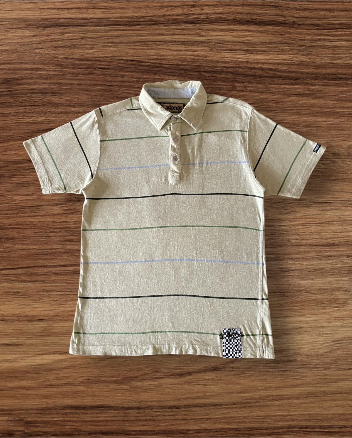 Billabong Billabong Striped Surf Style Polo Tee Size US M / EU 48-50 / 2 - 1 Thumbnail