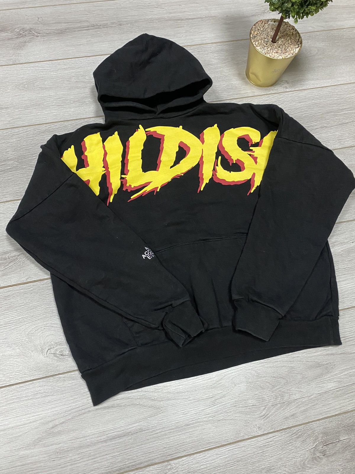 Other Childish 🔥 overprint vintage big logo hoodie fire flame car Size US M / EU 48-50 / 2 - 7 Thumbnail