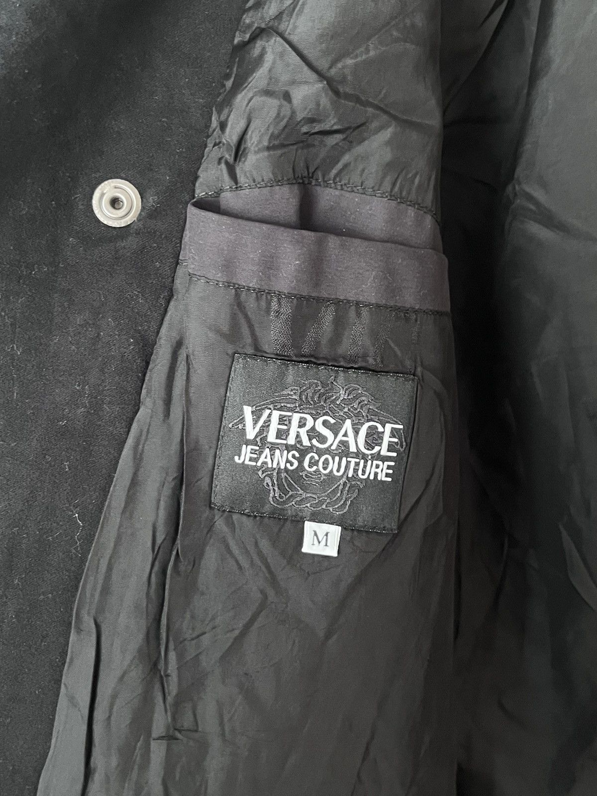 Versace Jeans Couture Versace Jeans Couture vintage black jacket Size US M / EU 48-50 / 2 - 10 Thumbnail