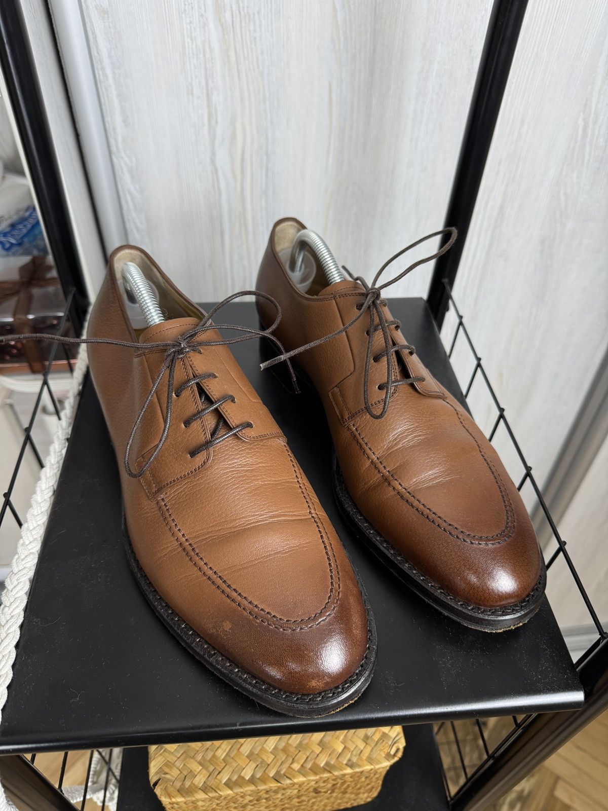 Bally Bally Wimbo brown derby classic shoes RRP 1190$ Size US 10 / EU 43 - 3 Thumbnail