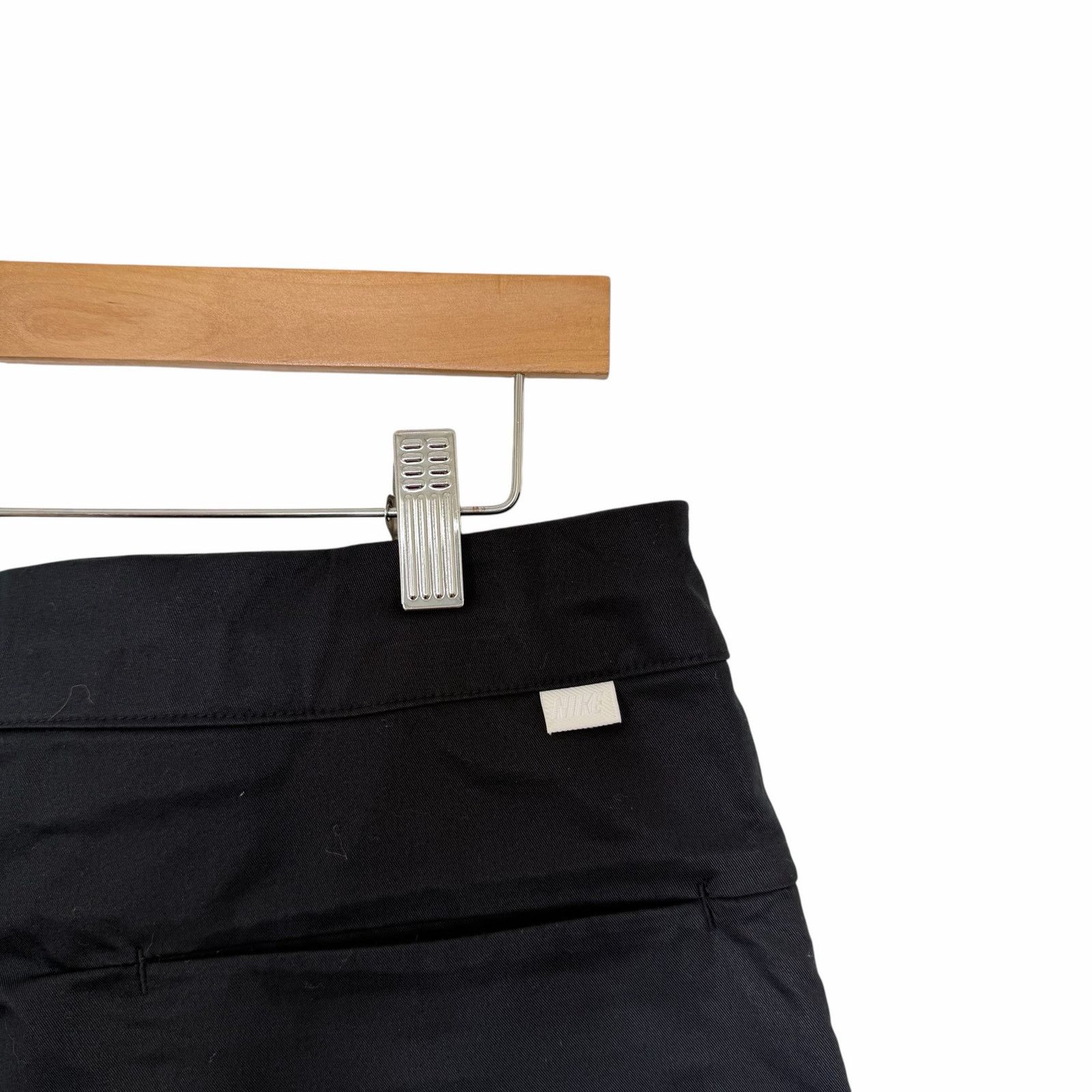 Nike Nike Essentials Black Tapered Leg Cropped Pants Sz 32 Size US 32 / EU 48 - 3 Thumbnail