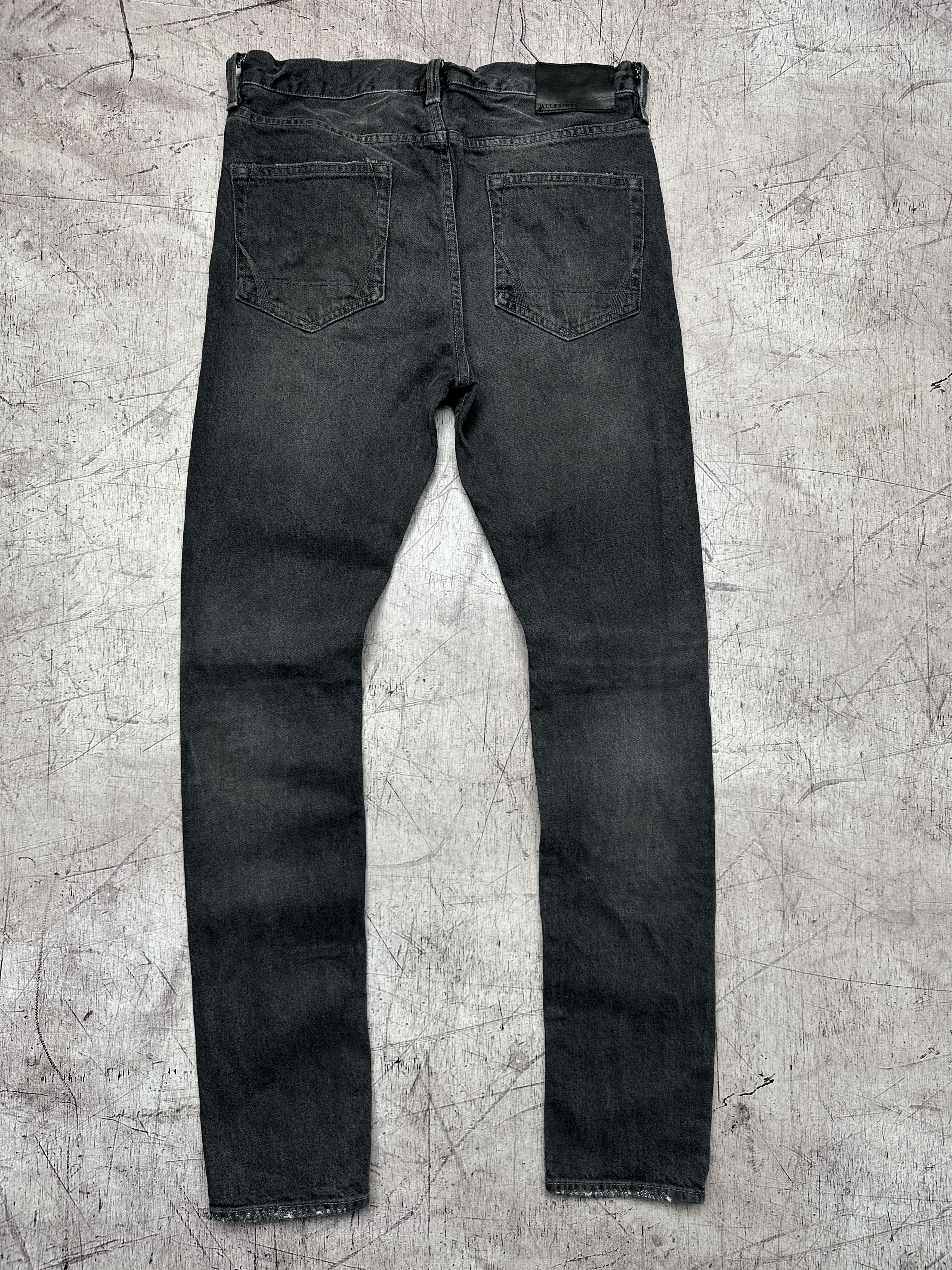 Allsaints Allsaints Mens Bannock Cigarette Denim Pants Jeans Size US 30 / EU 46 - 5 Thumbnail
