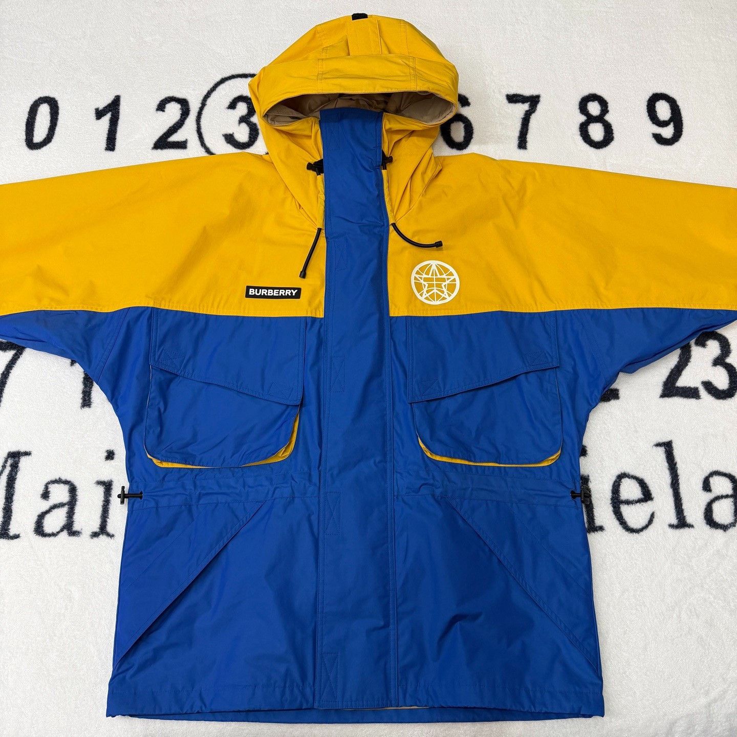 Burberry Burberry Blue Yellow Windproof Ski Jacket Size US M / EU 48-50 / 2 - 1 Thumbnail