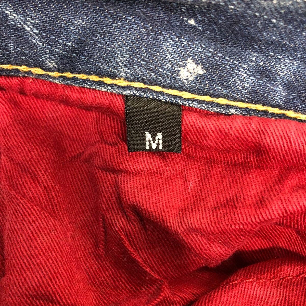 Japanese Brand ARY Denim “Angel Wing” Embroidered Back Graphic Jeans Size 28" / US 6 / IT 42 - 25 Thumbnail