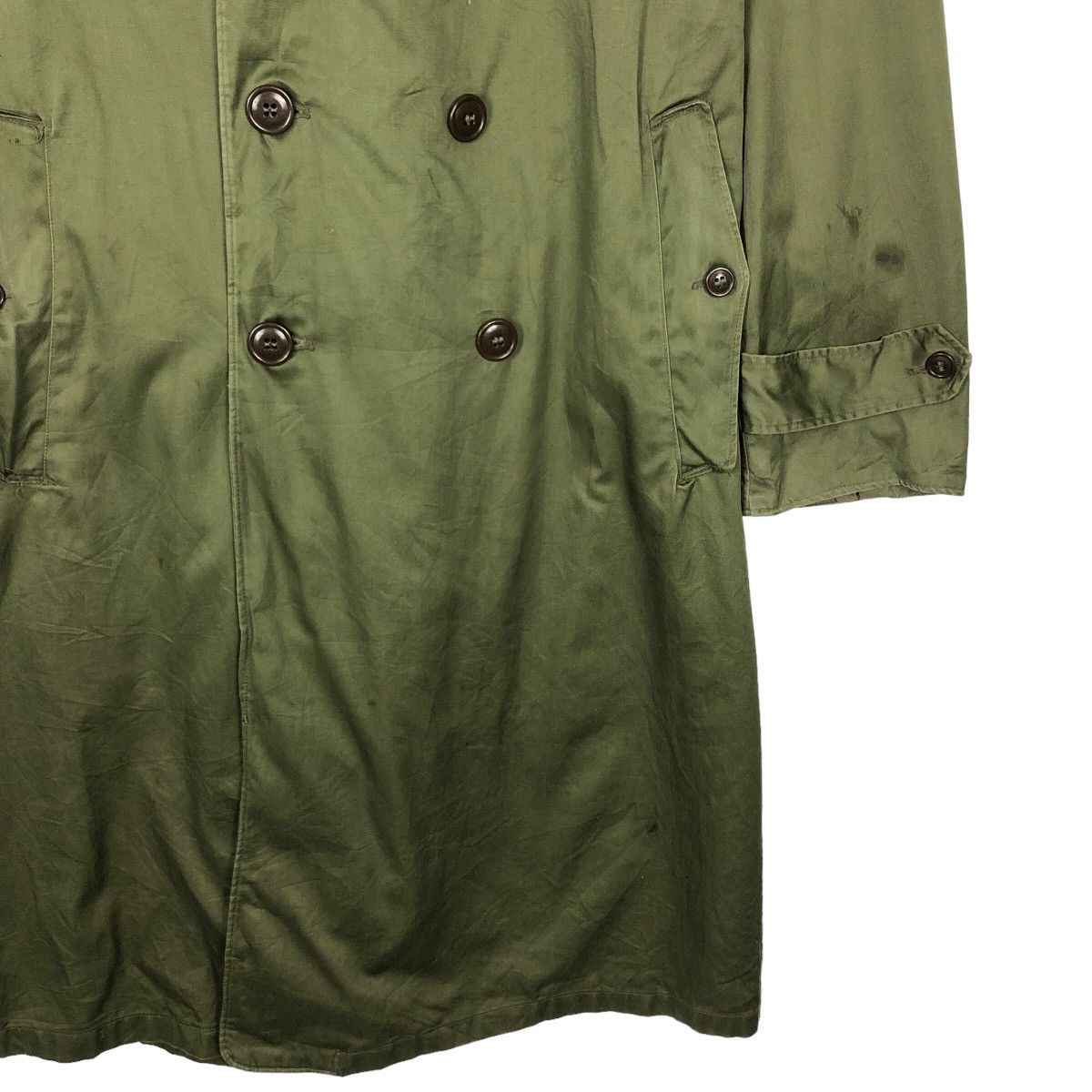 Buzz Rickson's 🔥True Vintage Long Trench Coats Military Buzz Ricksons Size US M / EU 48-50 / 2 - 4 Thumbnail