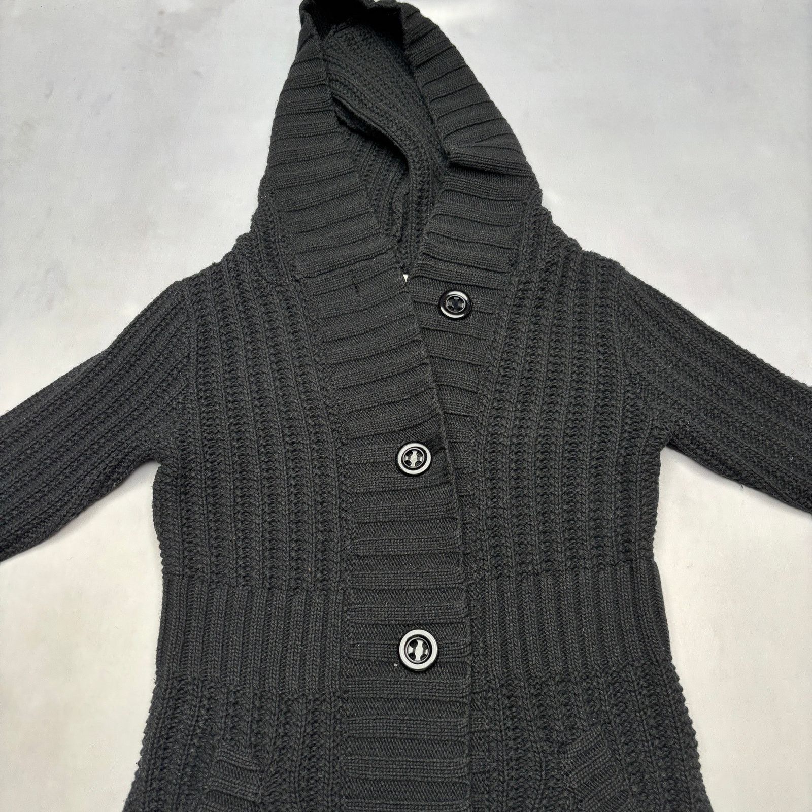 Chloe Chloe Lambswool Cashmere Angora Chunky Knit Cardigan Sweater Size ONE SIZE - 2 Thumbnail